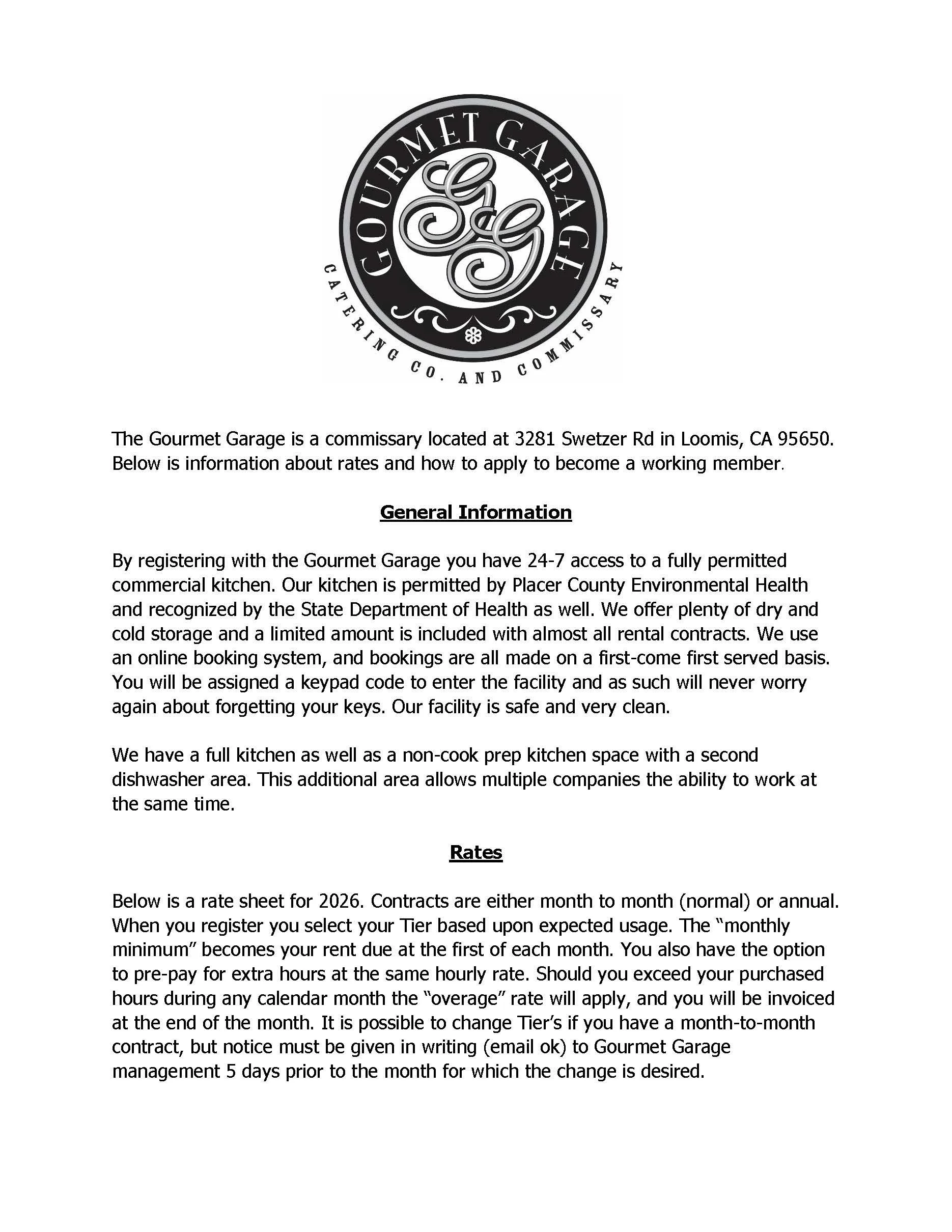 2026 Gourmet Garage Commissary Information - Page 1.jpg
