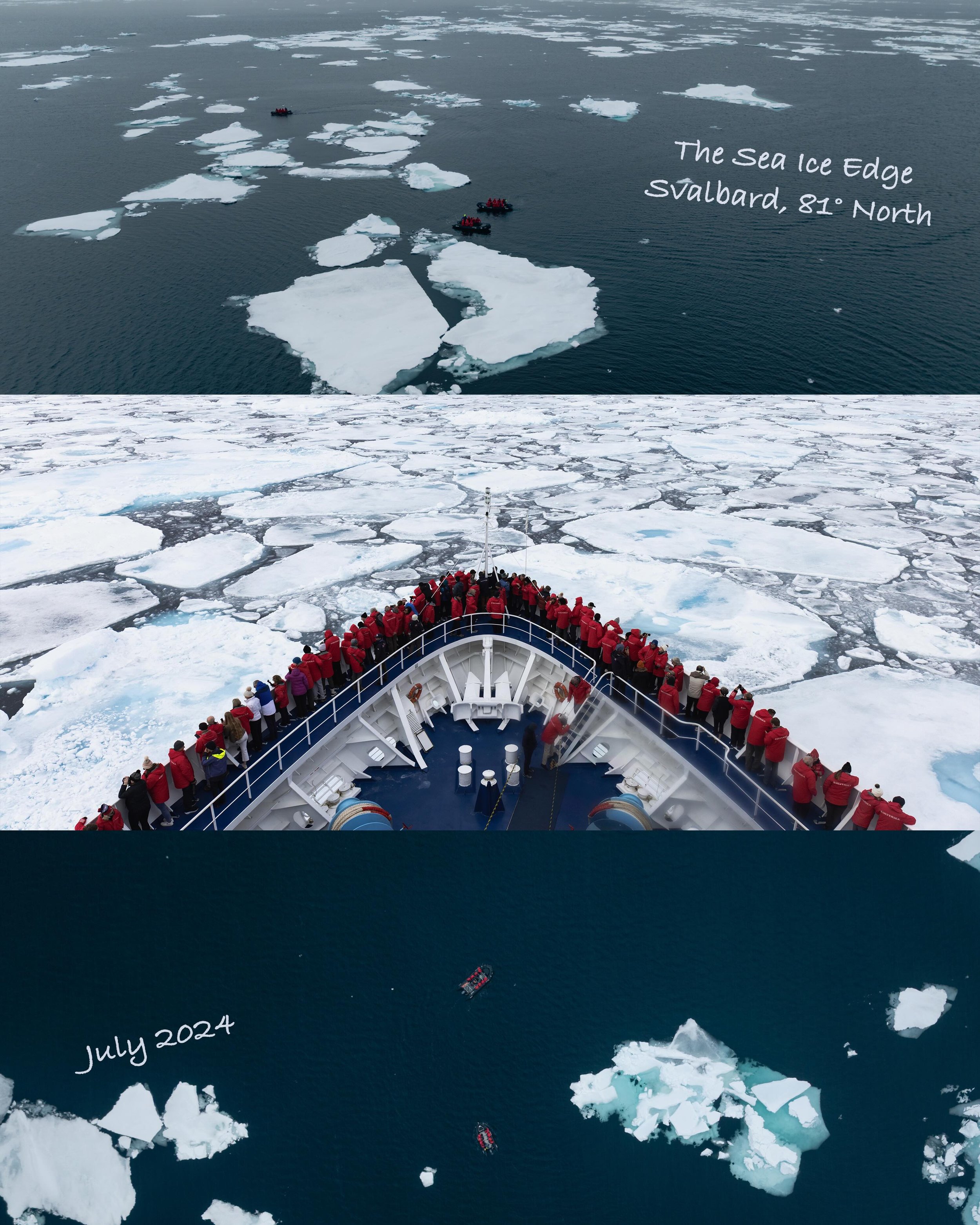 I am currently back in the Arctic for the northern summer to once again explore Greenland, Canada, Iceland, &amp; Norway.

Here are some photos from two years ago during my time in the high north.. from the sea ice edge and Polar Bears north of Svalb