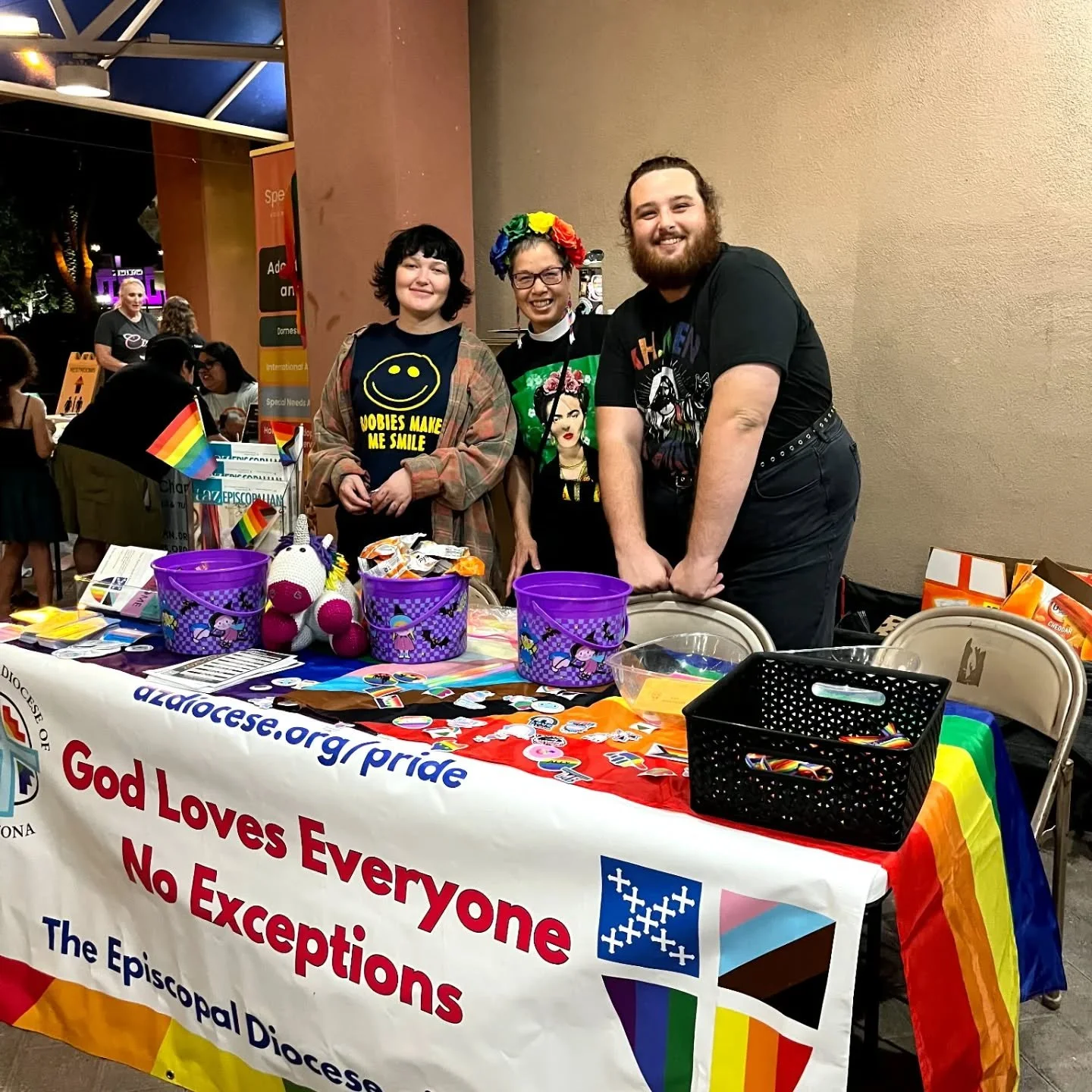 🌈 Thank you, Chandler Pride! 🌈
Huge thanks to everyone who came out to celebrate today&mdash;and a special shout-out to Genine, Toni, Justin, Kaytee, Sharon, and Maria for helping at our booth! Your energy and support left us filled with gratitude!