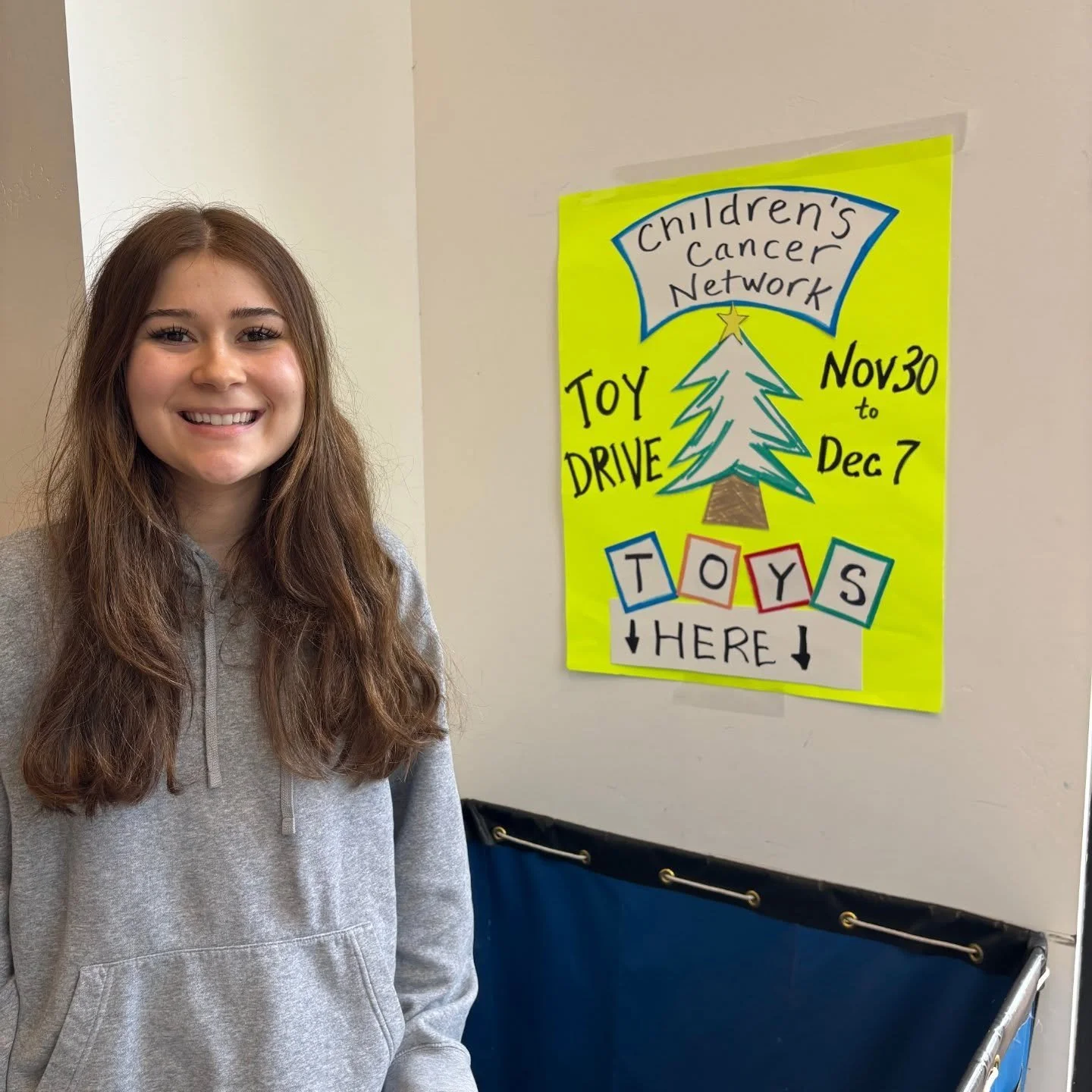 Our Holiday Toy Drive kicks off tomorrow! ✨🎄
We&rsquo;re grateful for Lila, one of our amazing youth group members, for leading this year&rsquo;s collection.

This year, all donated toys will go to Arizona families who have a child battling a life-t