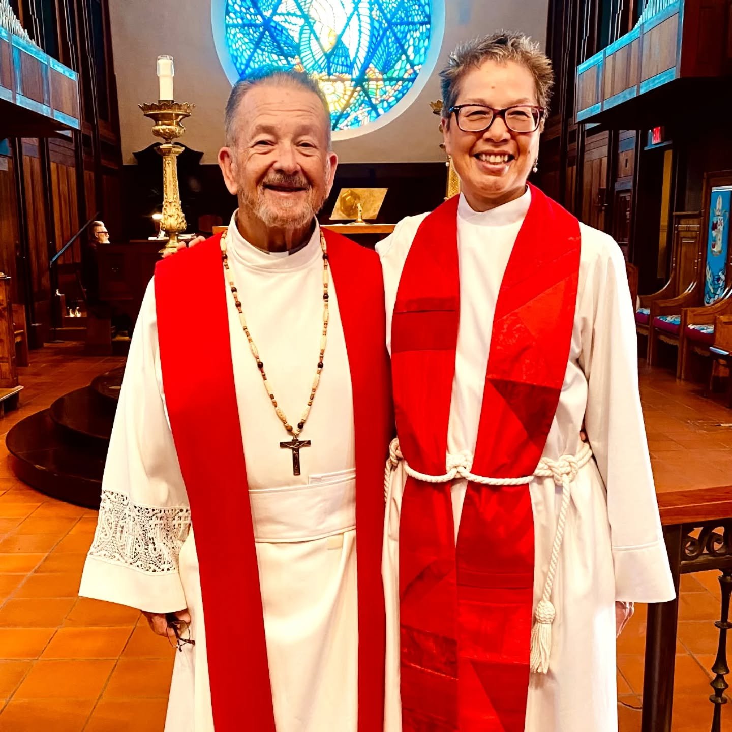 Yesterday at the Renewal of Vows service at Trinity Cathedral, clergy from across the diocese gathered in a meaningful moment of recommitment and shared ministry.

We also celebrated a special milestone for Fr. Bob Swope! Sunday marked the 52nd anniv