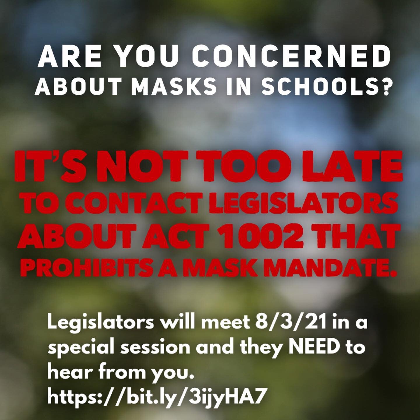 Legislators NEED to hear from you.

https://bit.ly/3ijyHA7  LINK IN BIO!