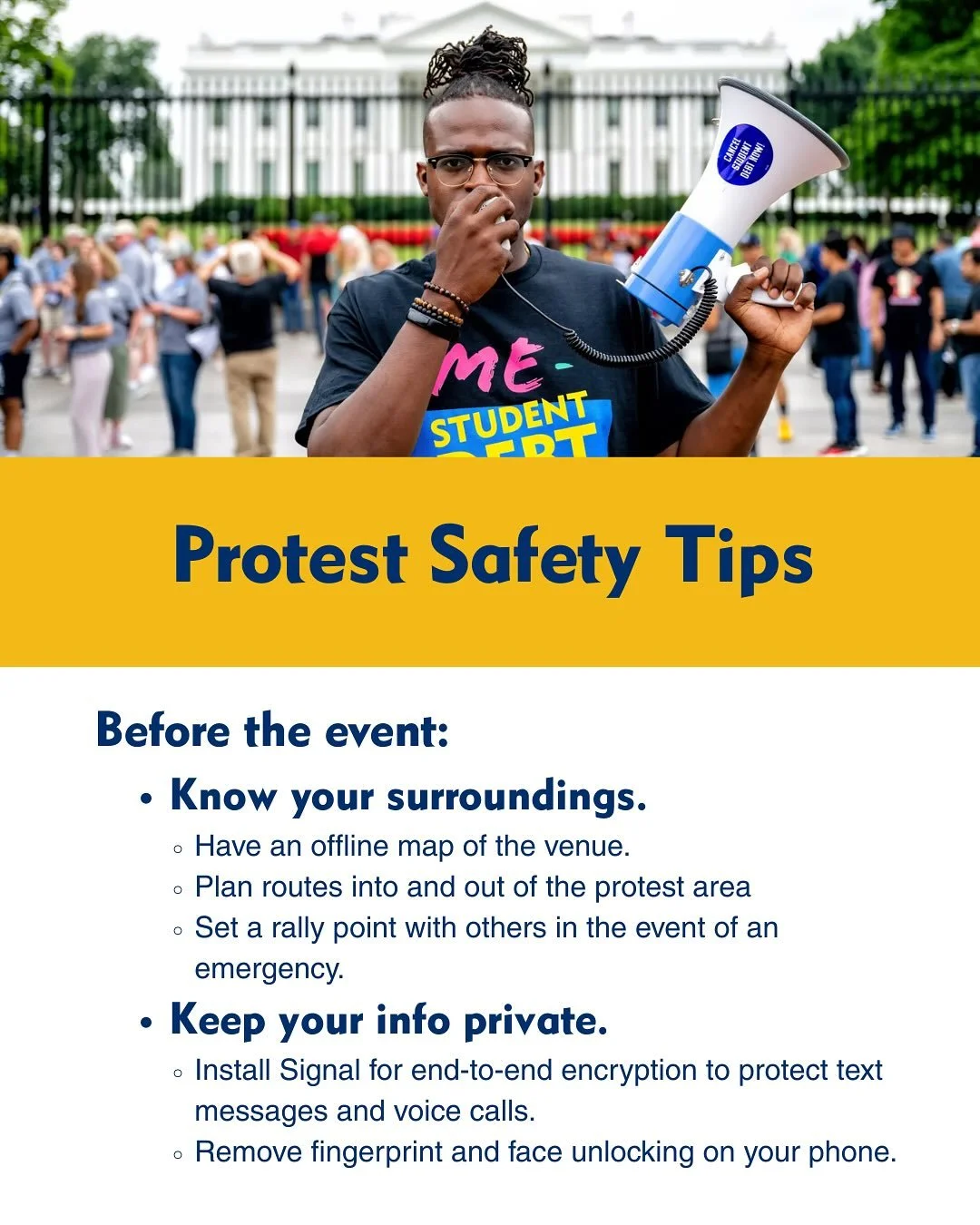 Several No Kings protests are scheduled for this weekend around northwest Arkansas, and while they aren’t organized by or affiliated with this NAACP chapter, to march, rally, protest and demonstrate is our First Amendment right. 
No matter the