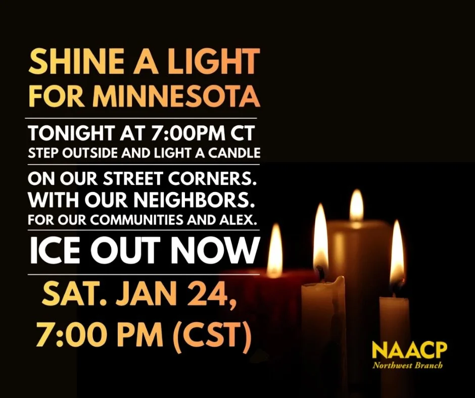 The NWA NAACP is outraged by the killing of another individual this morning by an ICE agent. This heinous act adds to a devastating and unacceptable pattern of violence and negligence under this Administration.

This is a crisis of accountability and