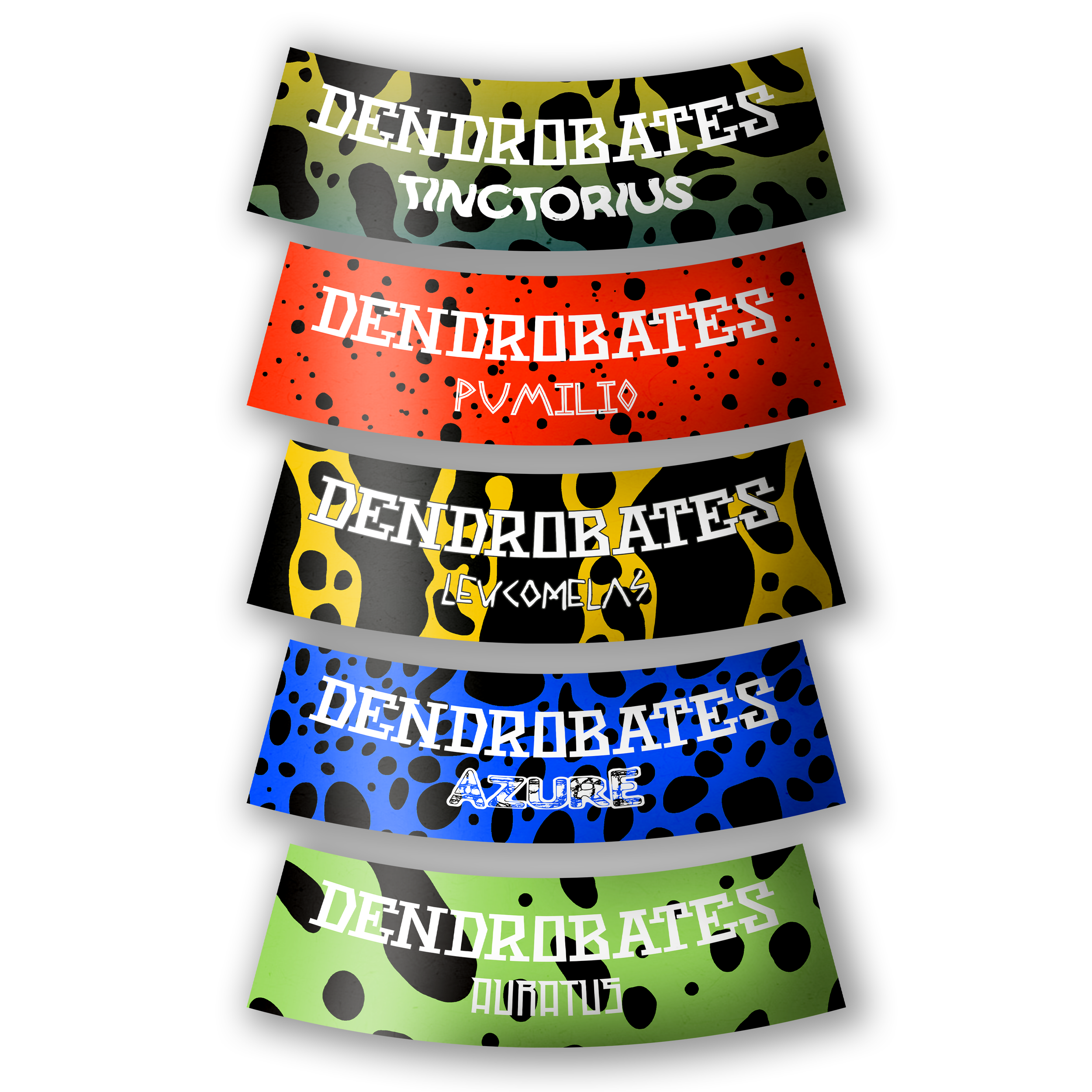 Dendrobates Neck Label Mockup