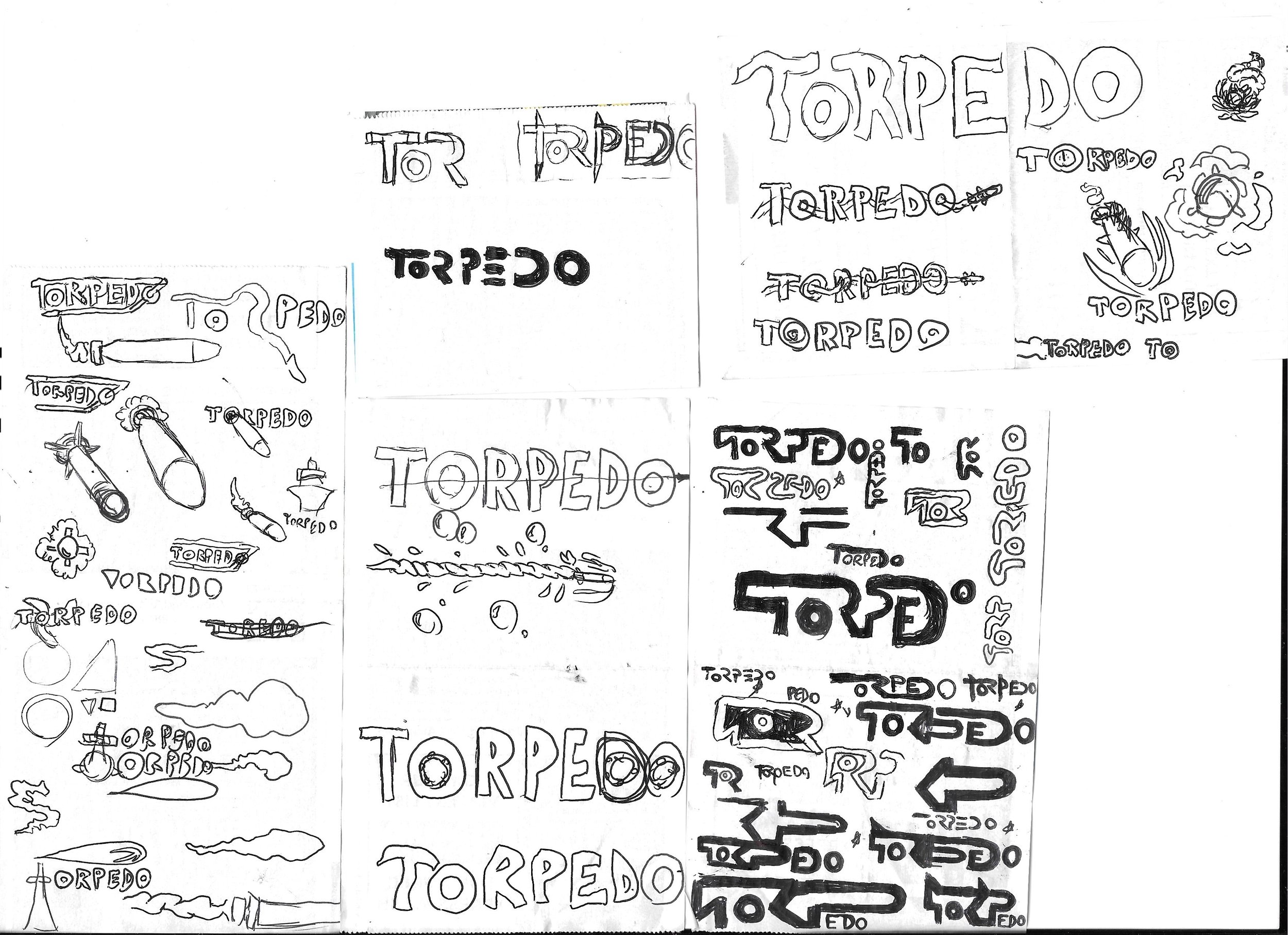 Extra Sketches (Drawn at my current job on receipt paper)