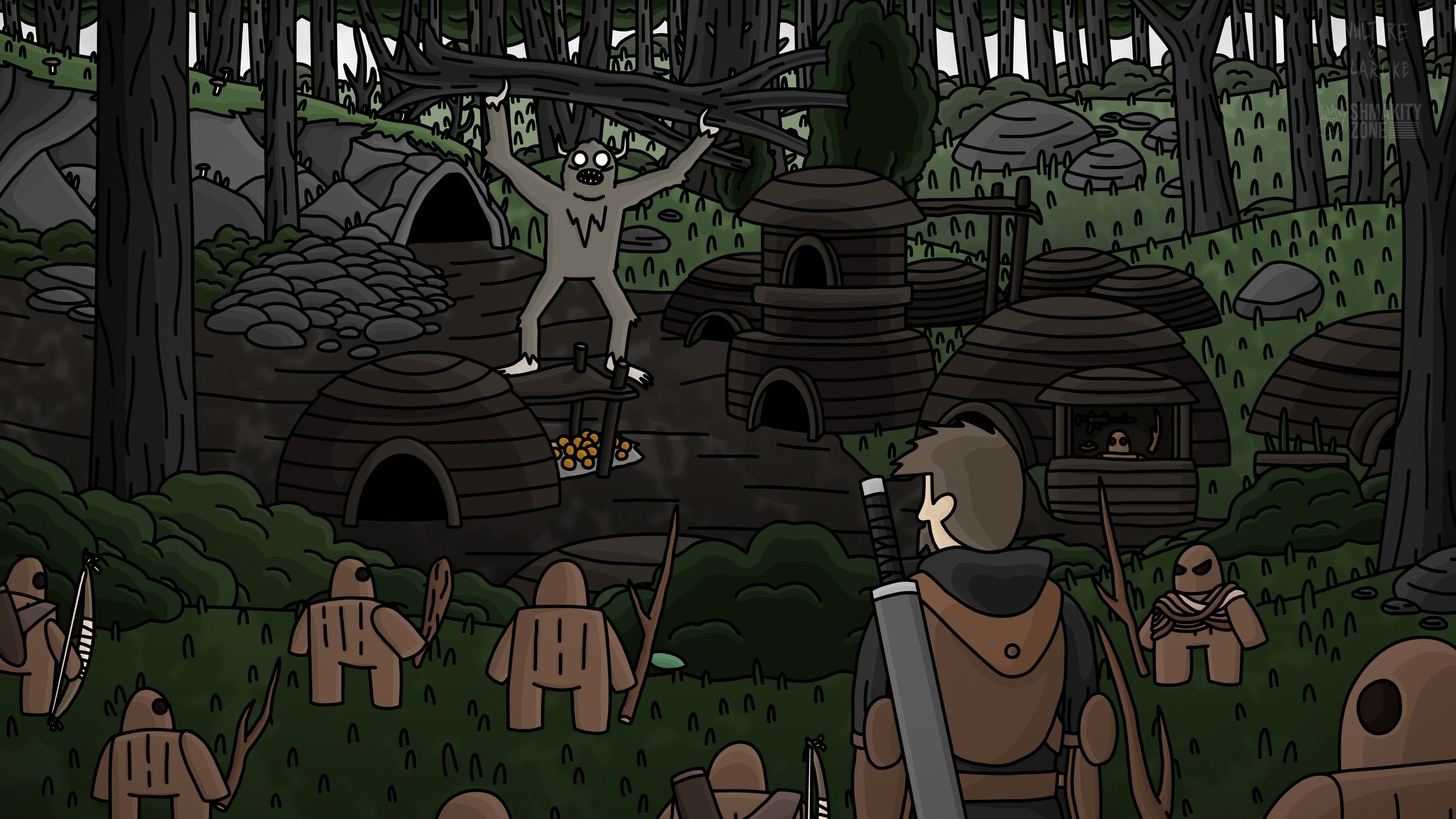 The Yowie for Vulture of Laruke