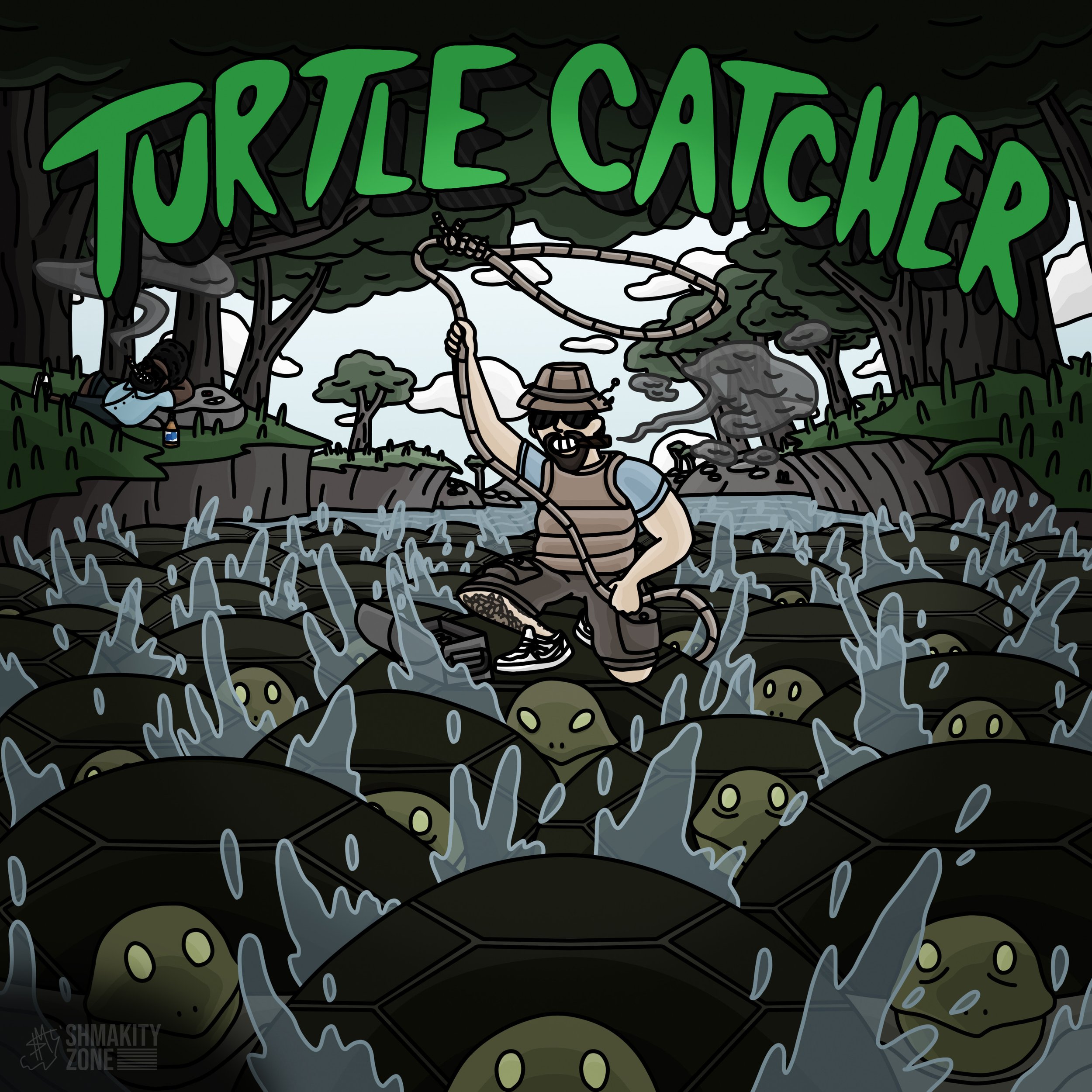 Artwork for "Turtle Catcher" by Dubb Saq.