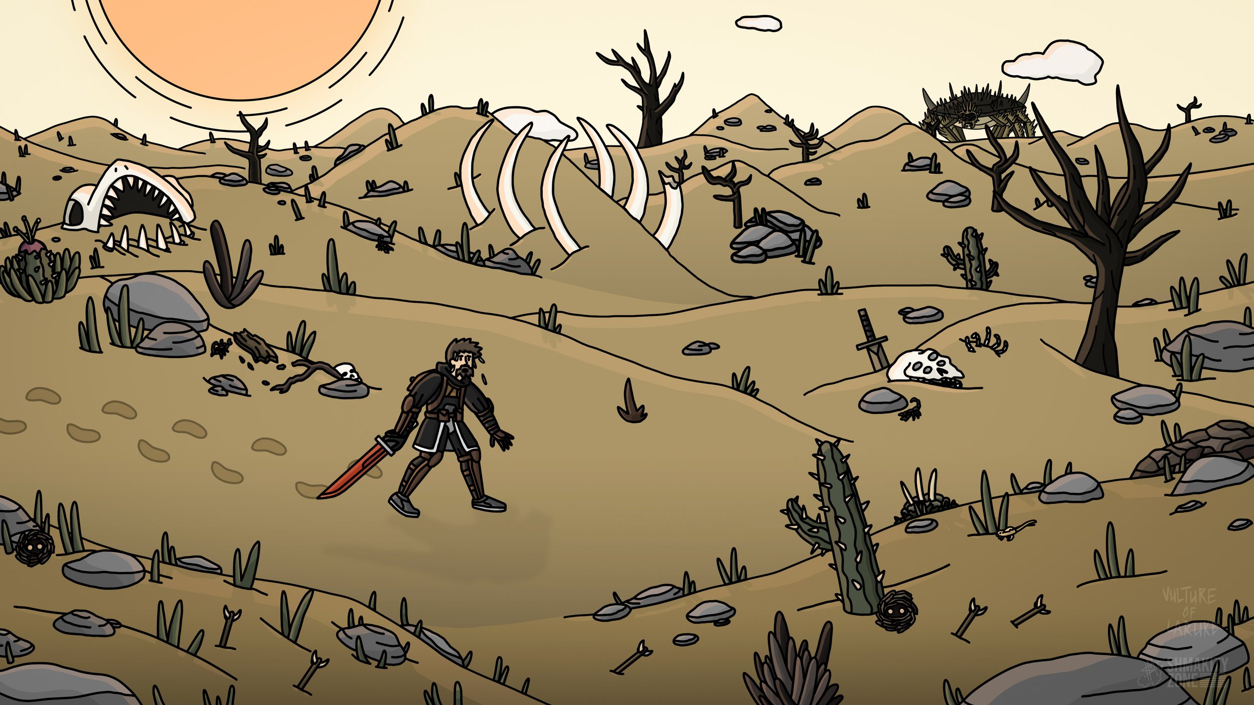 The Aricollo Desert for Vulture of Laruke