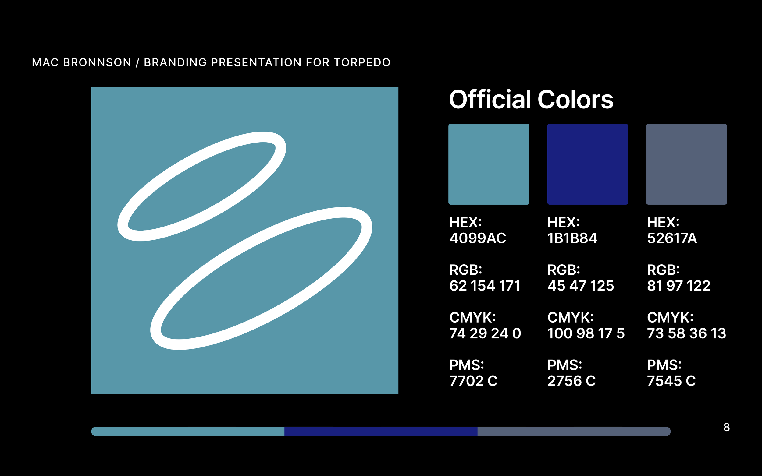 TORPEDO Official Colors