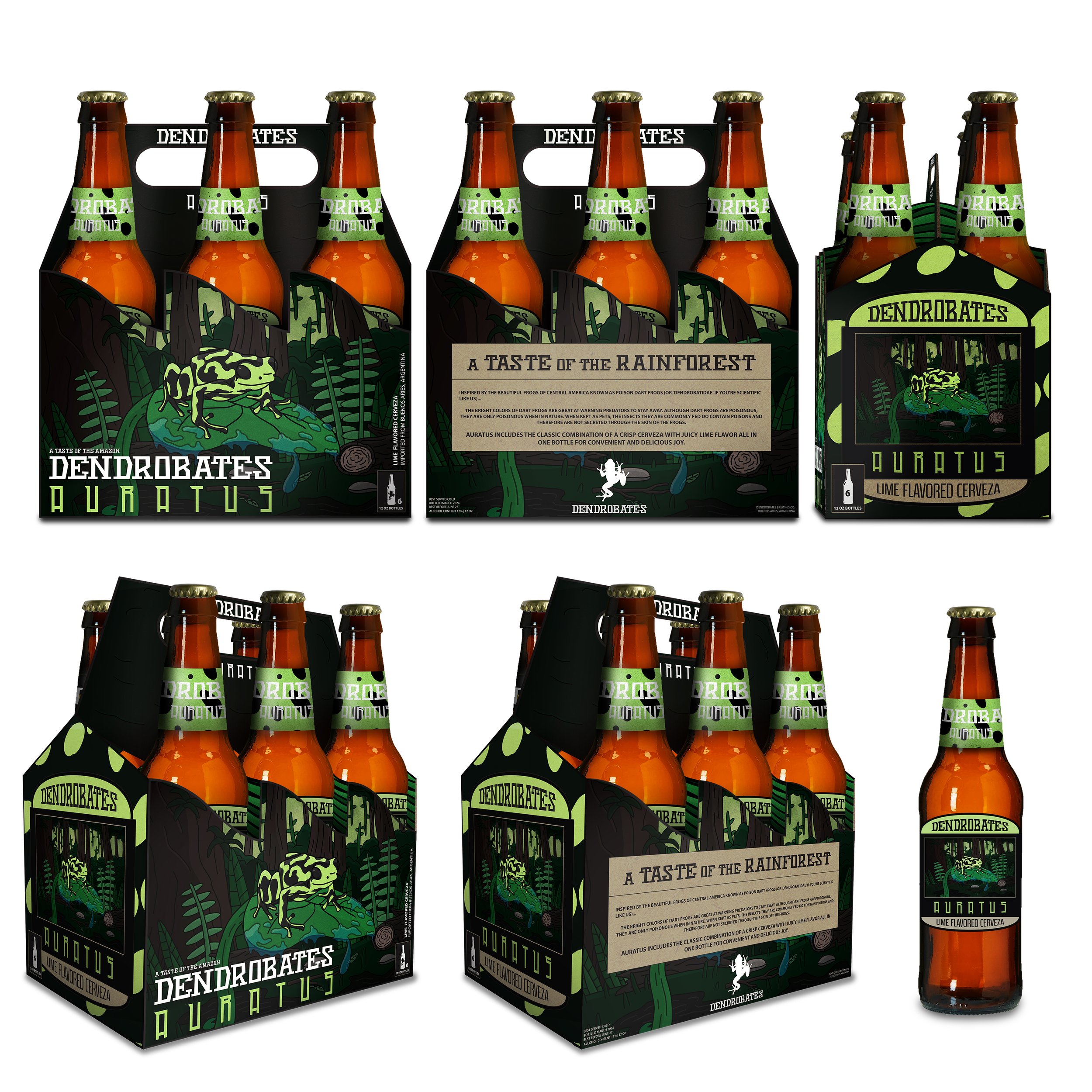 Dendrobates 6-Pack Mockups