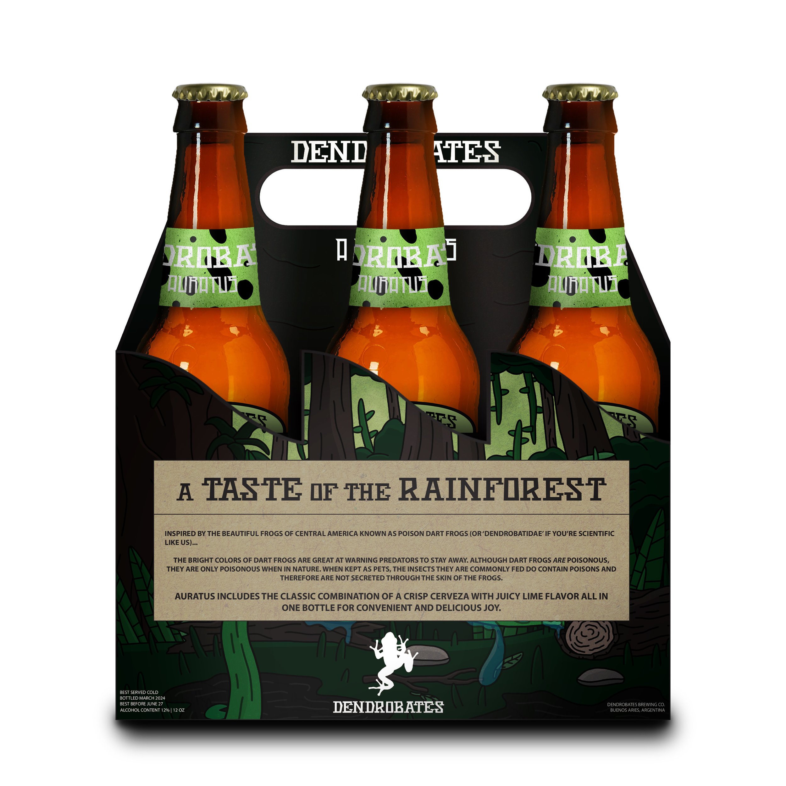 Dendrobates 6-Pack Mockup Back View