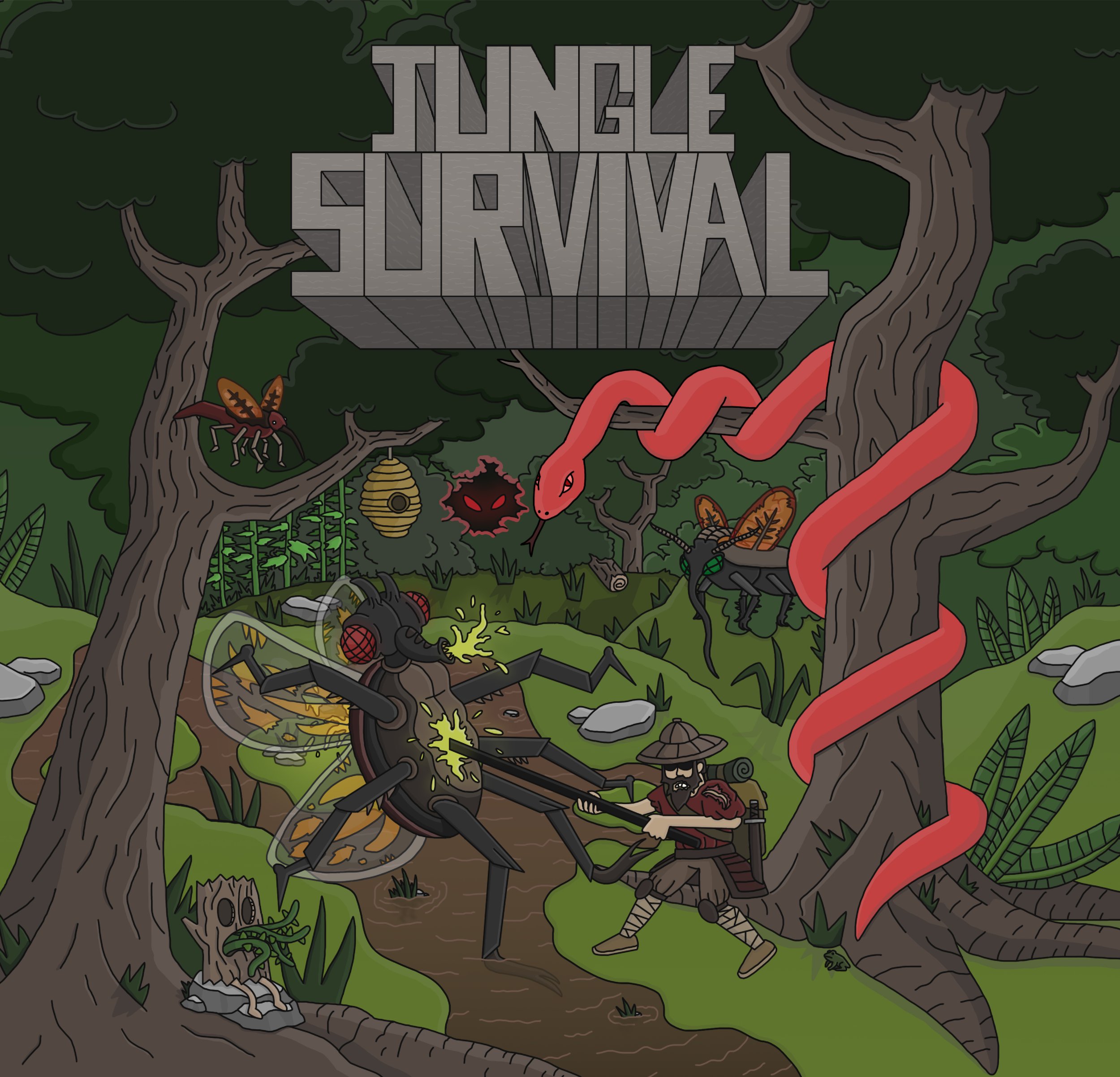 Jungle Survival 1 for SHMAKITYZONE Survival Series