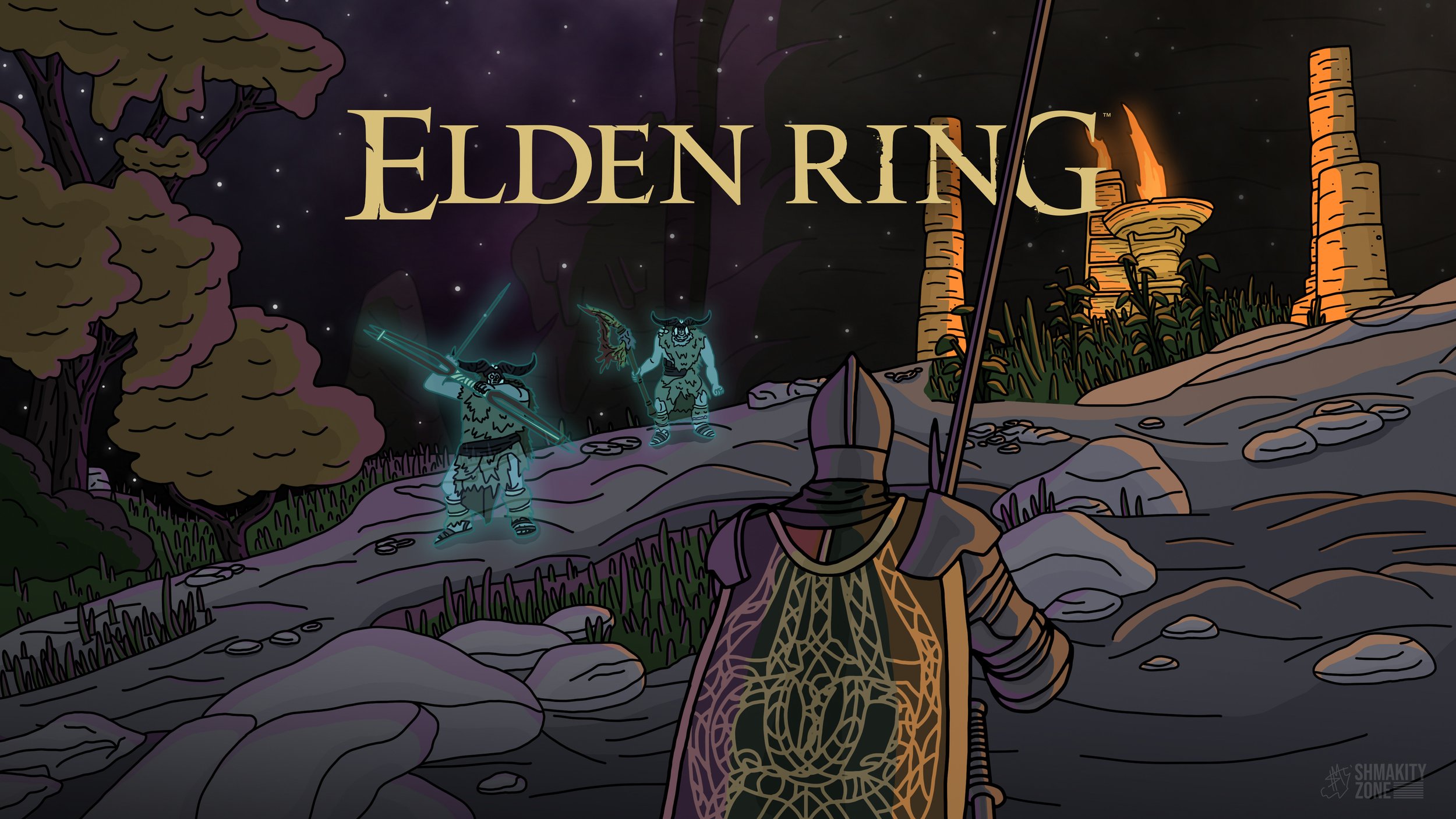 Elden Ring Fan Art - Siofra River