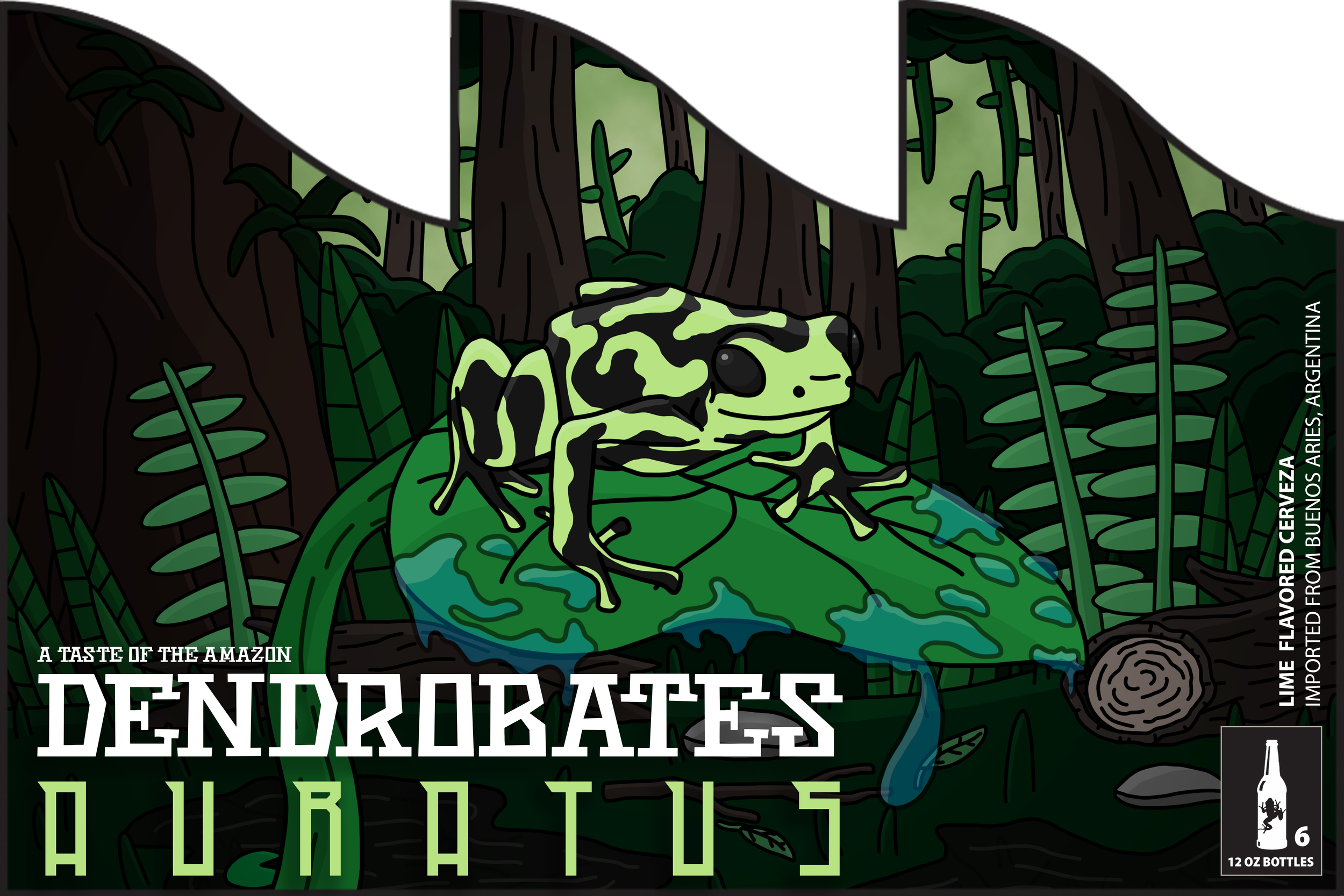 6 Pack Front Design