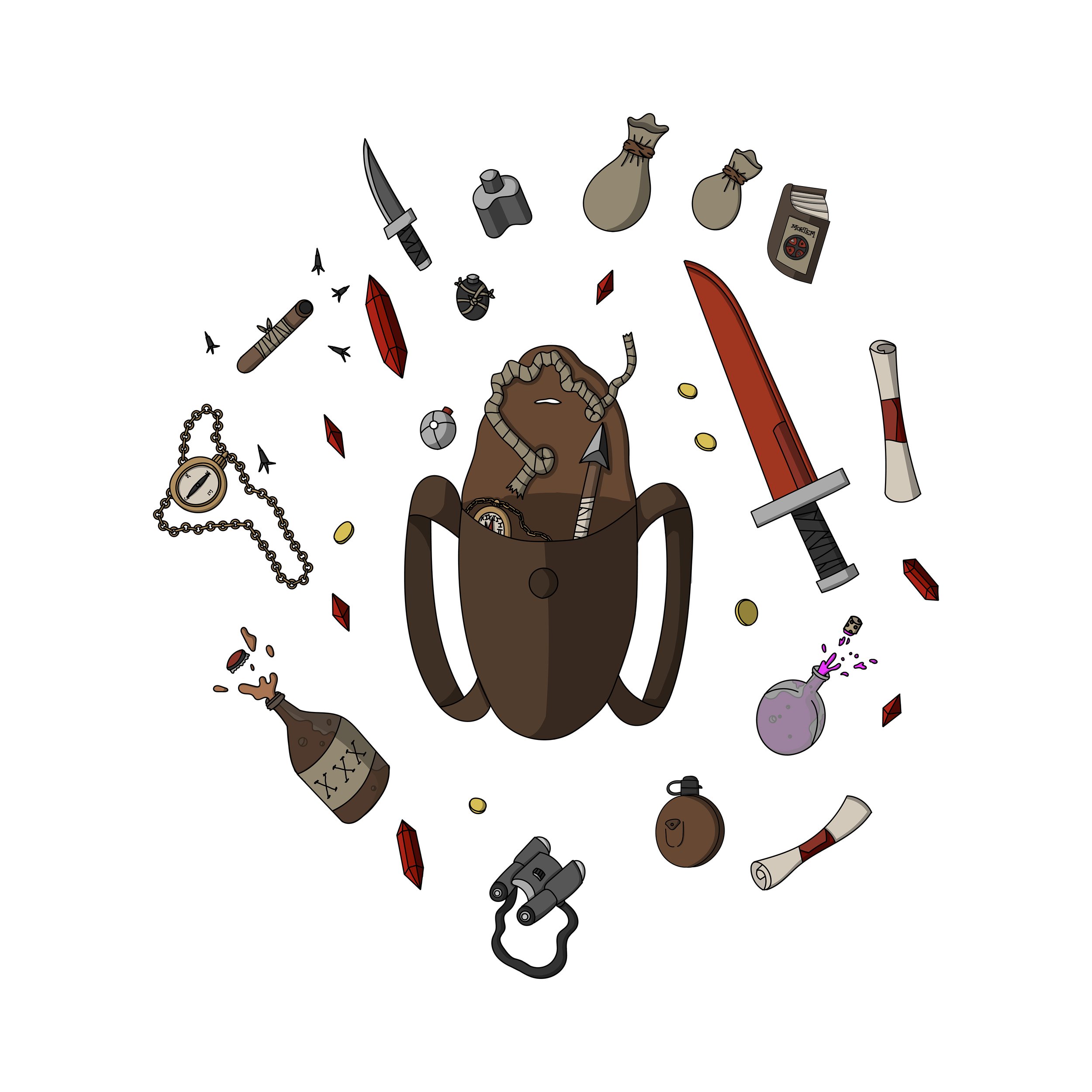 Unpack Design for Vulture of Laruke