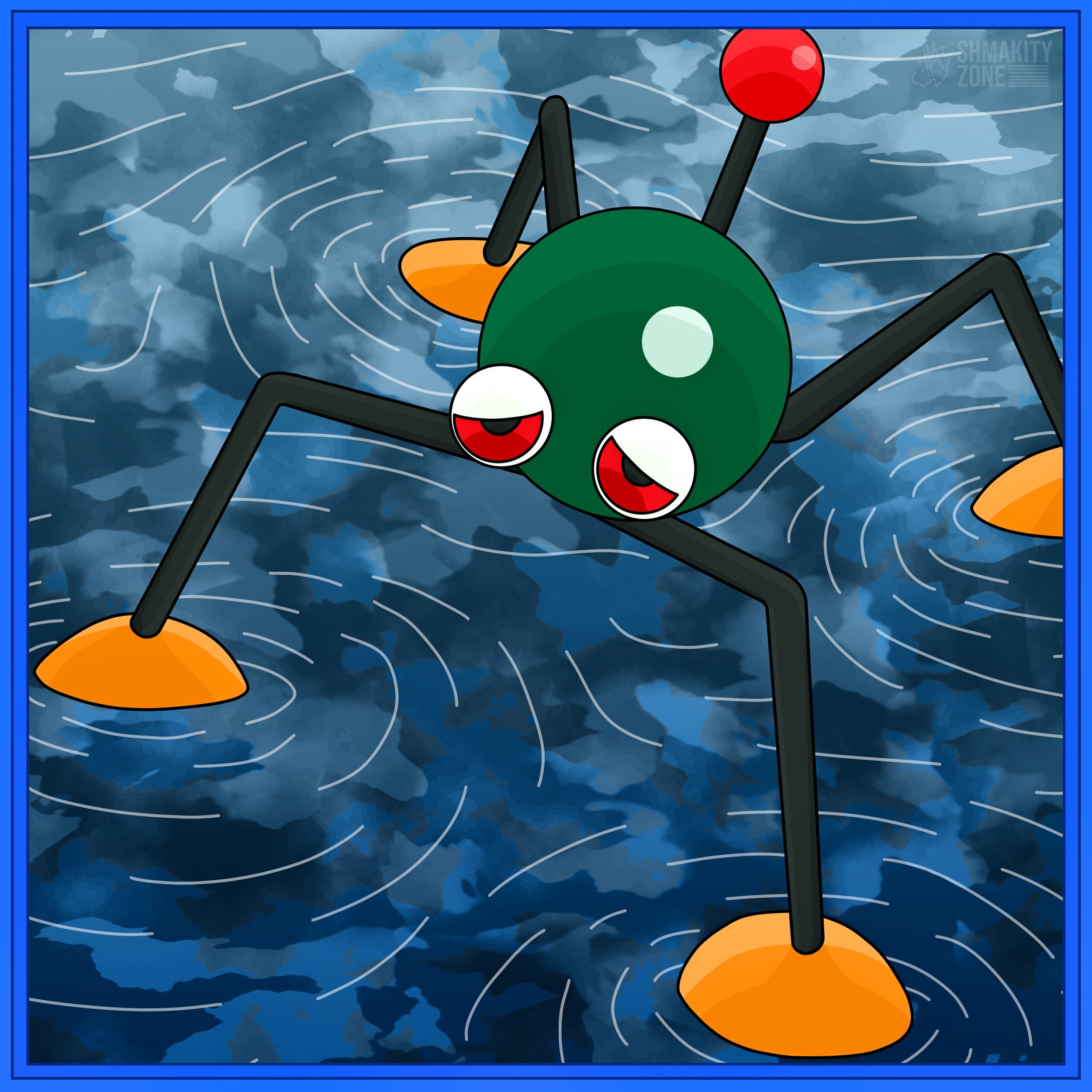 Mario 64 Fan Art - Wet-Dry World