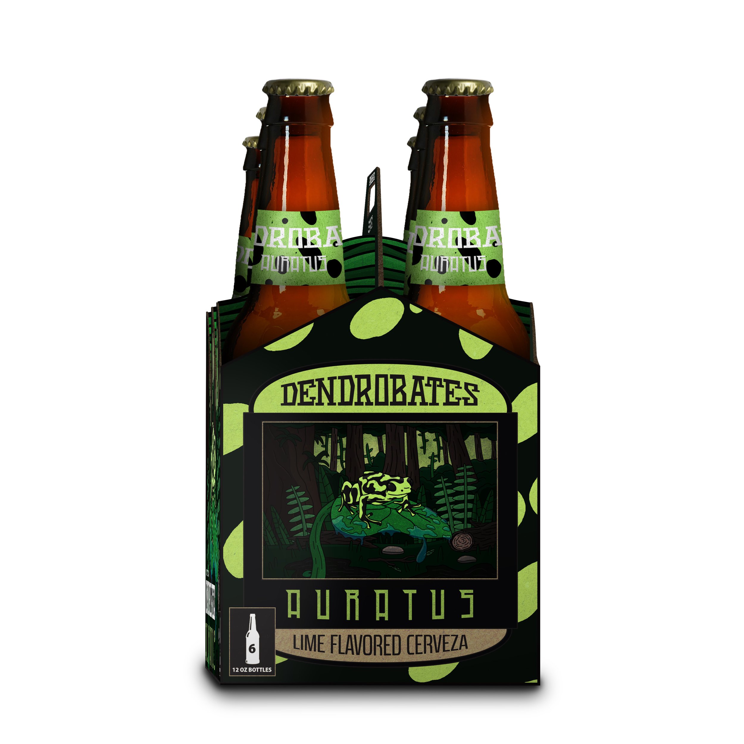 Dendrobates 6-Pack Mockup Side View