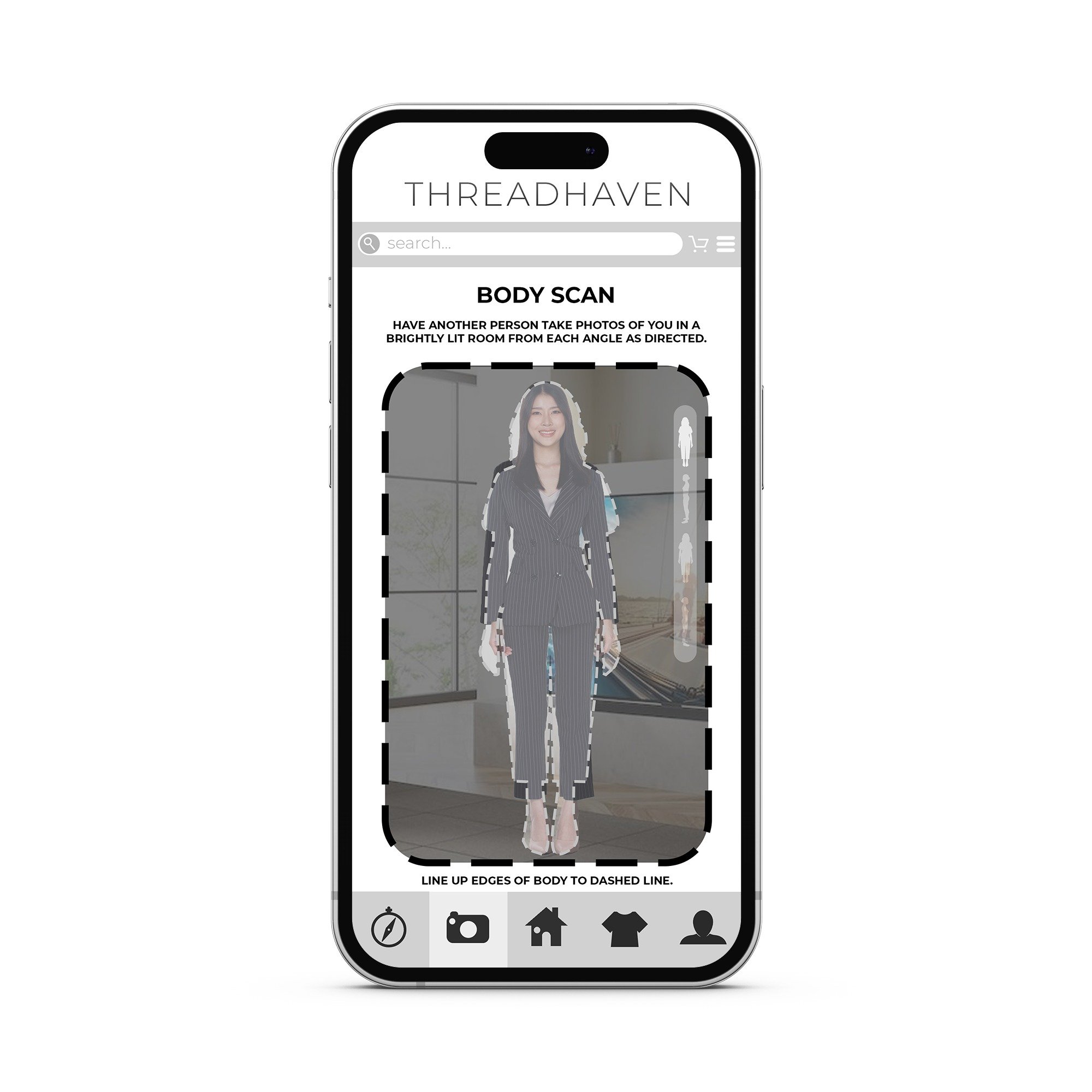 ThreadHaven Body Scan Screen