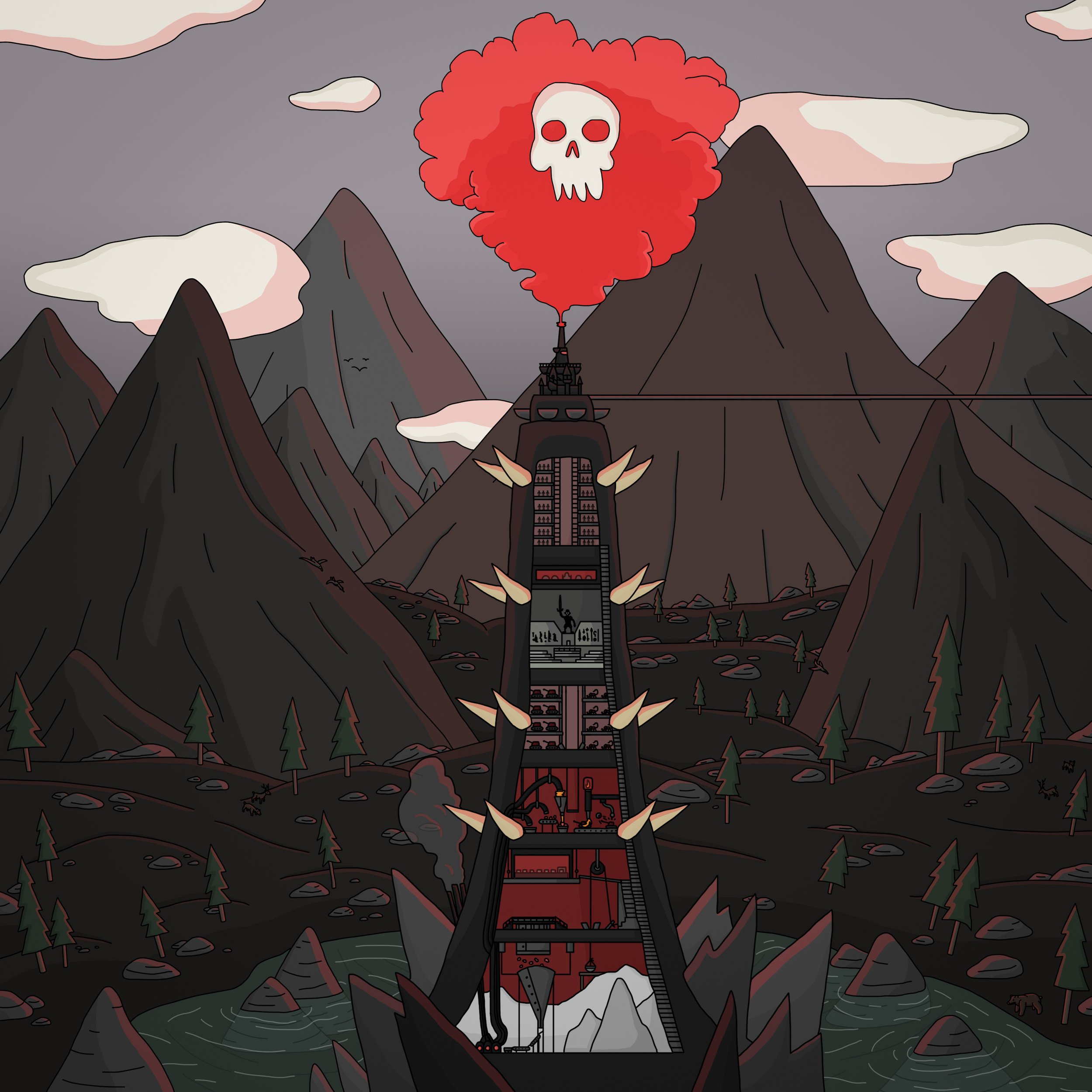 Hashimoto's Death Tower for Vulture of Laruke