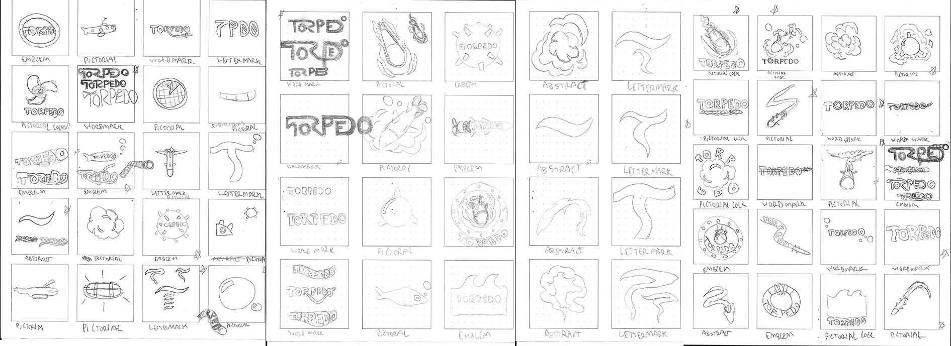 Initial Logo Sketches