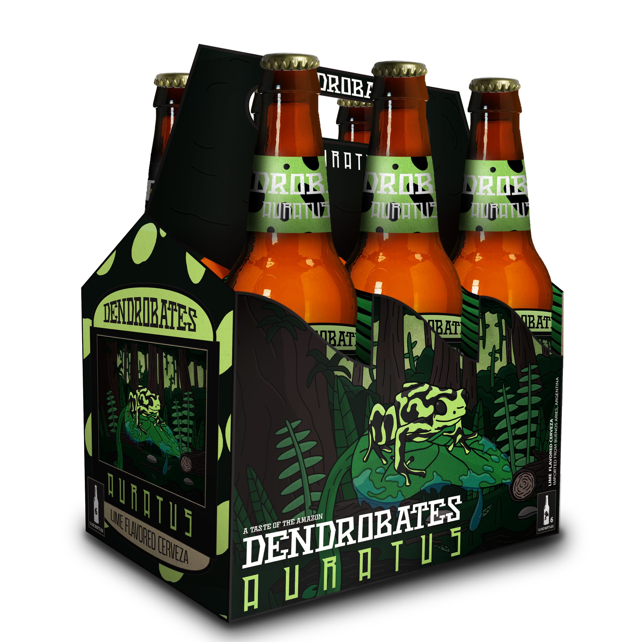 Dendrobates 6-Pack Mockup 3/4 View