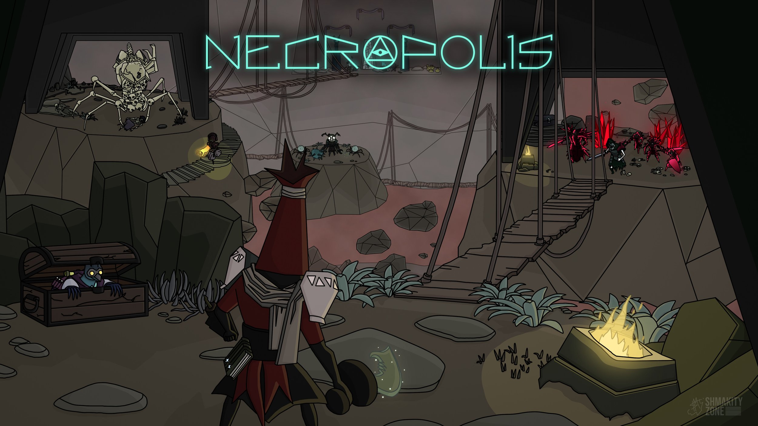Necropolis Fan Art - Temple