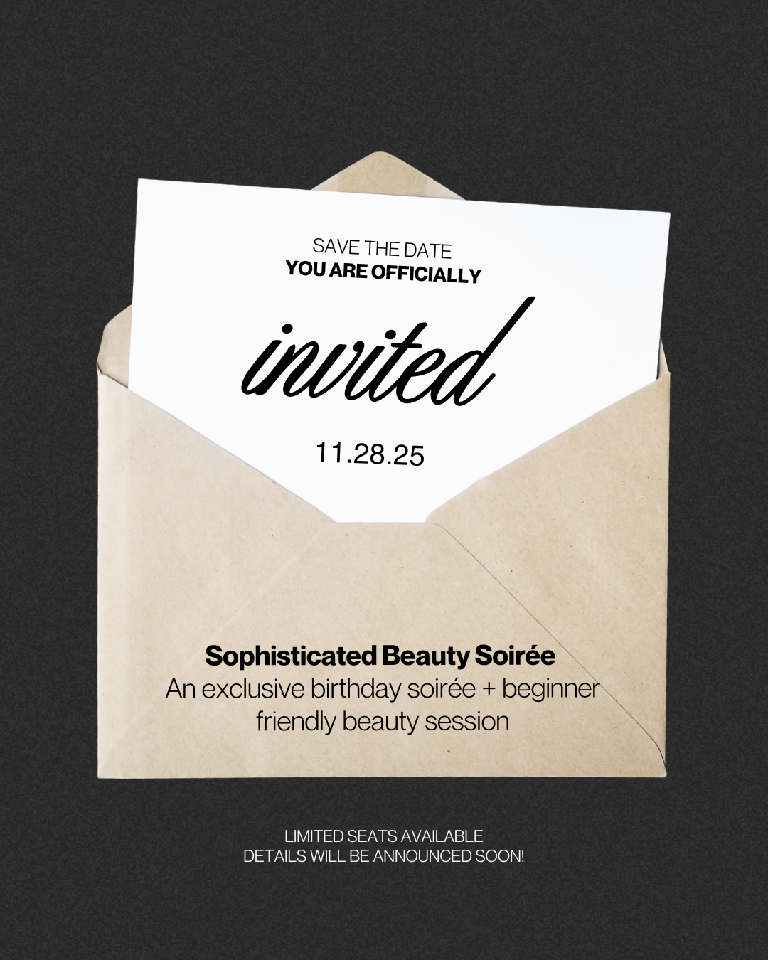 Sophisticated Beauty Soirée