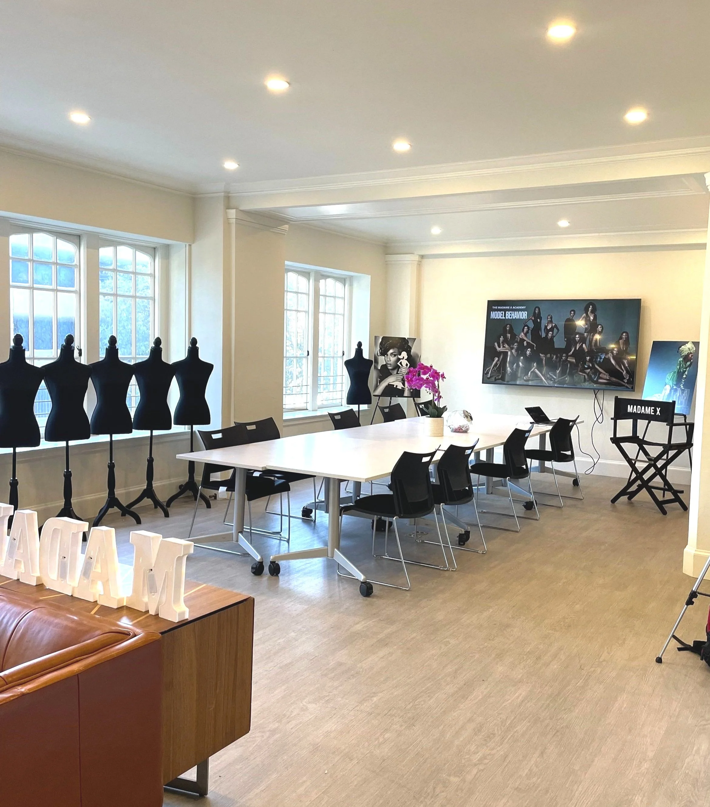 The Madame X Academy "Oh, Sew Beautiful" Black Fashion class 