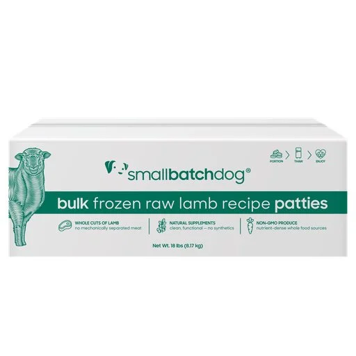 Small Batch Bulk Frozen Raw Lamb