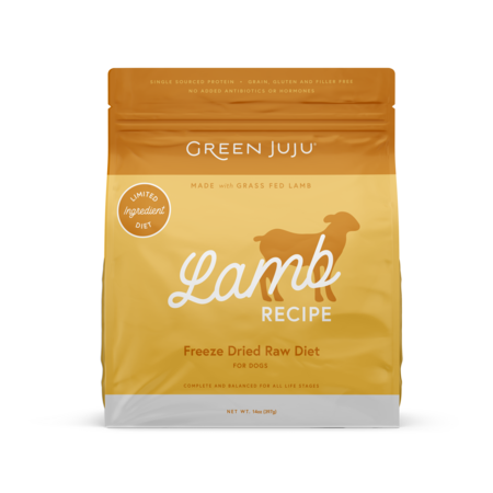 GREEN JUJU Freeze-dried Lamb Recipe