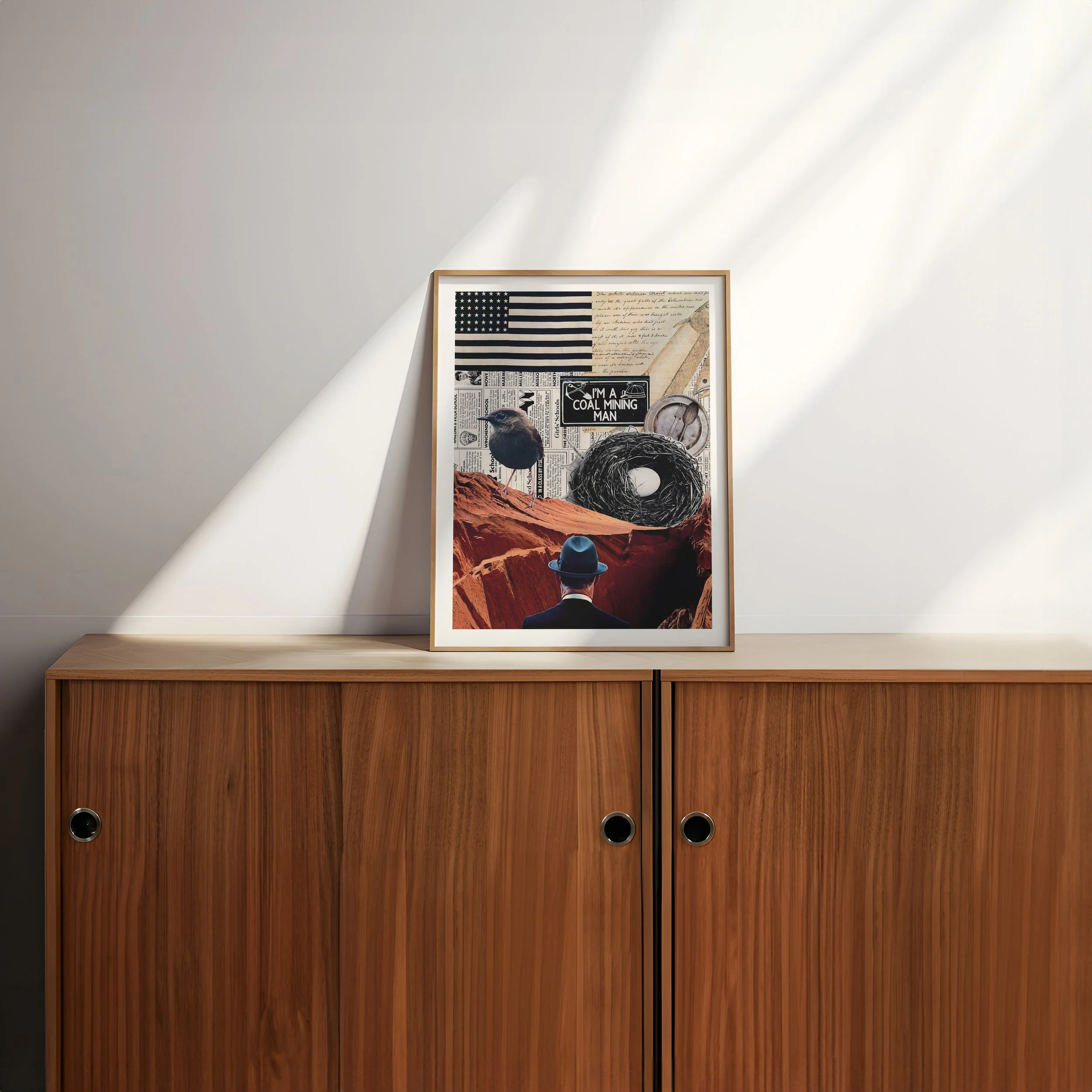 Coal Mining Man 8x10 Print