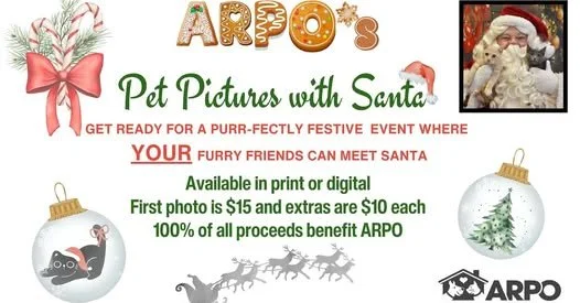 Pet Pictures with Santa