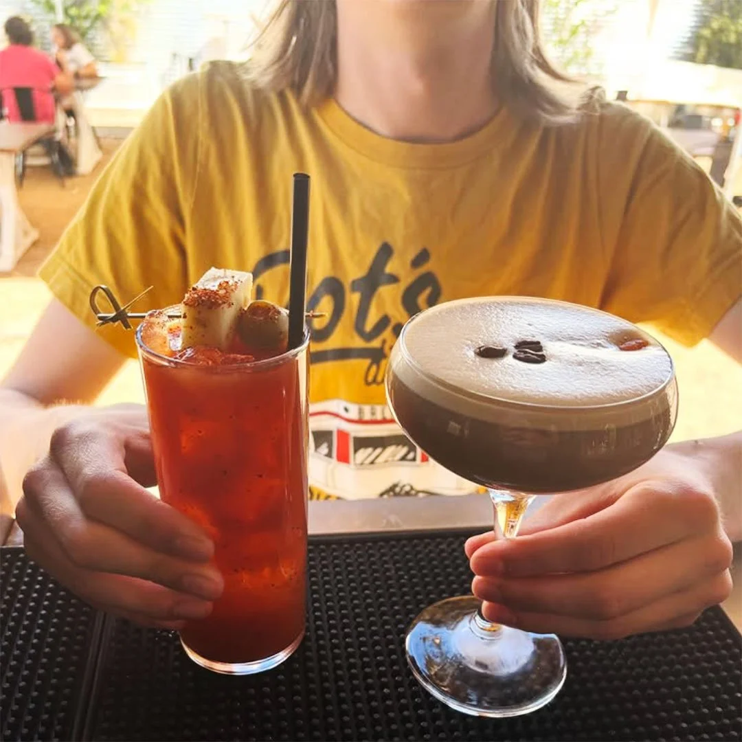 Brunch Blood Mary + Espresso Martini