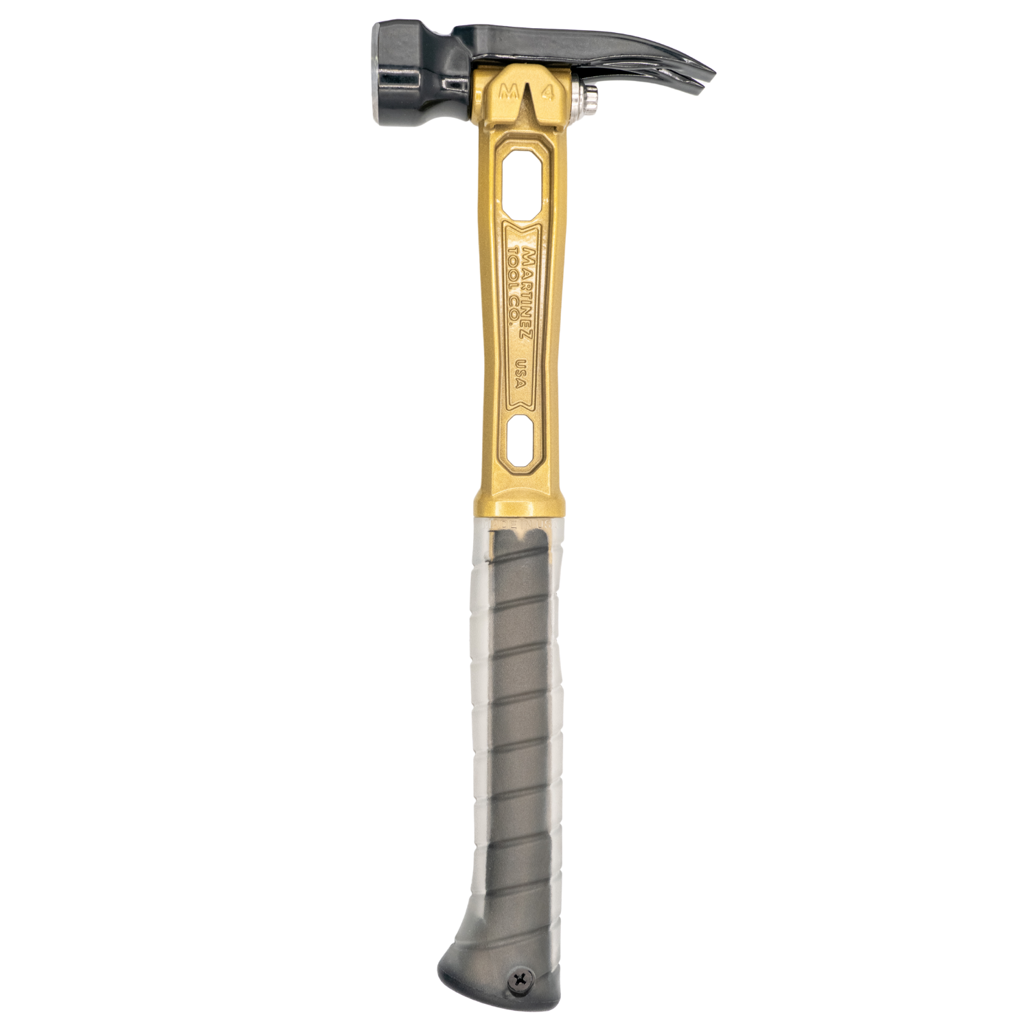 Martinez Latino Builders Show Edición 12 oz M4 Titanium Finish Hammer
