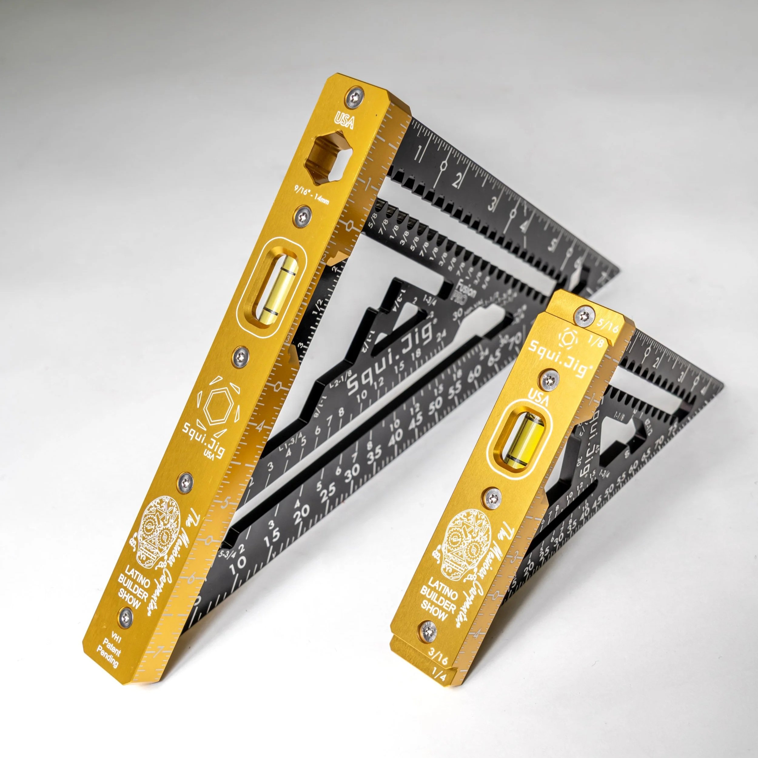 Bundle of 2 – Squi Jig Square Set (Standard Mini) – Latino Builders Show Edición