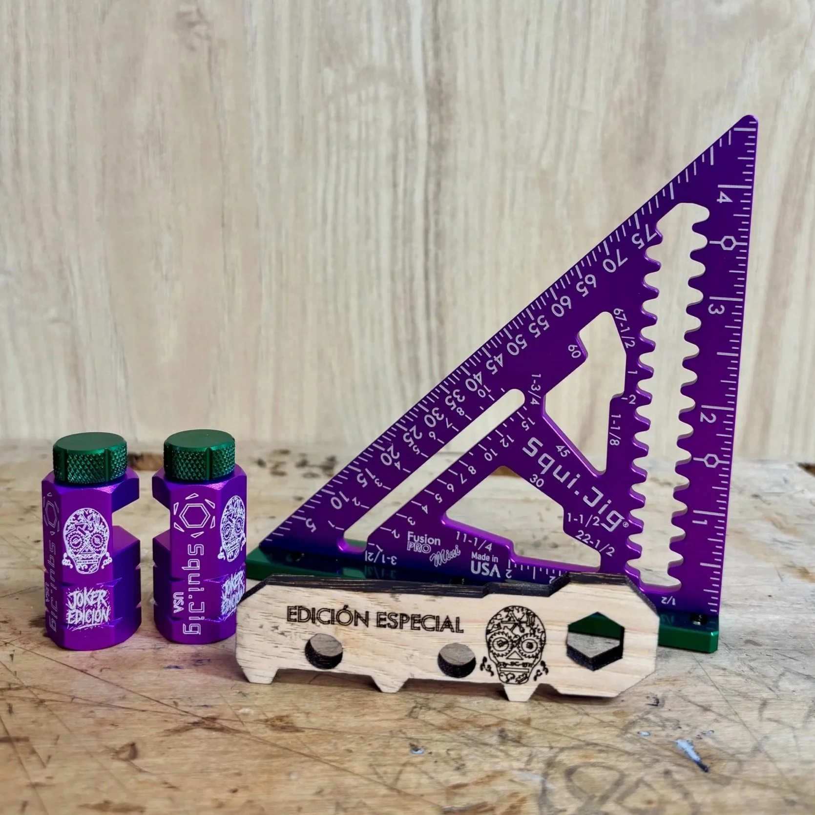 4.5" Mini Pro (3/16" Heel) + 1.5" Jigs + Holder - Joker Edición Pro Mini Set