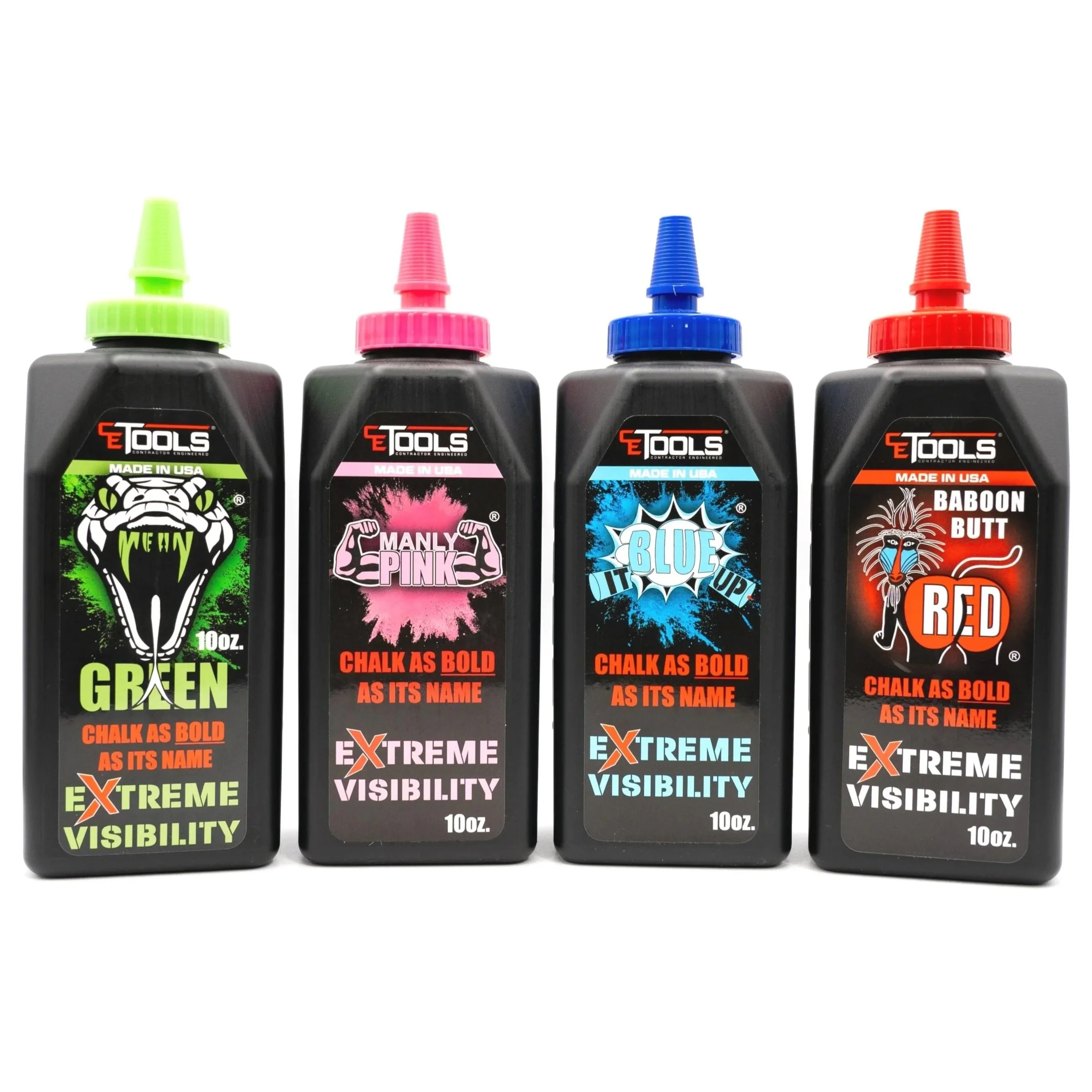 “ALL IN” Chalk Bundle – 4 Colors, 10oz Each