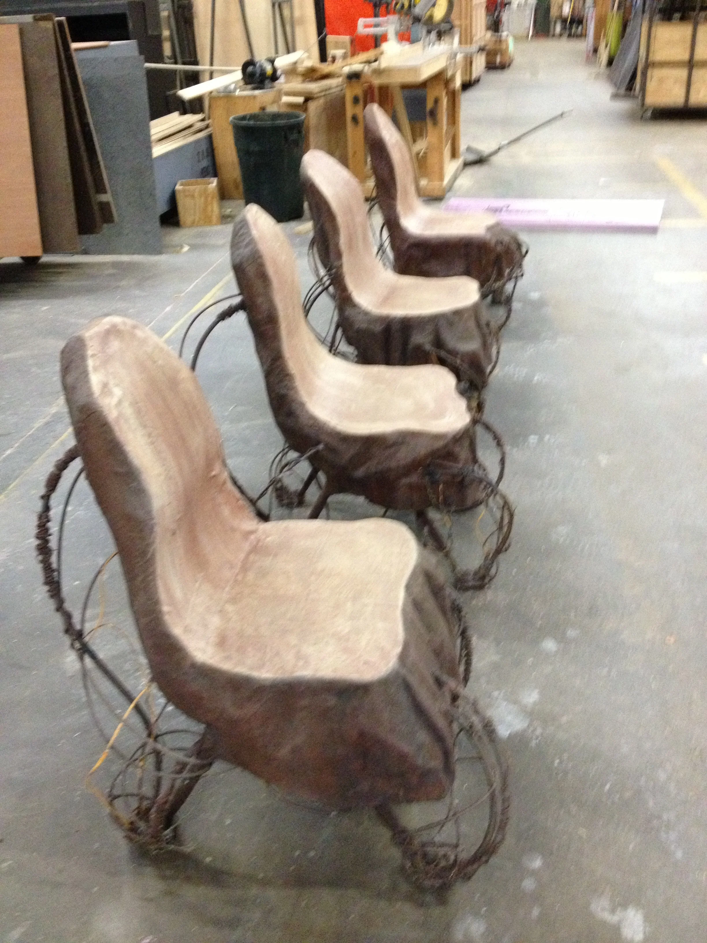 Fabrication work at WNO