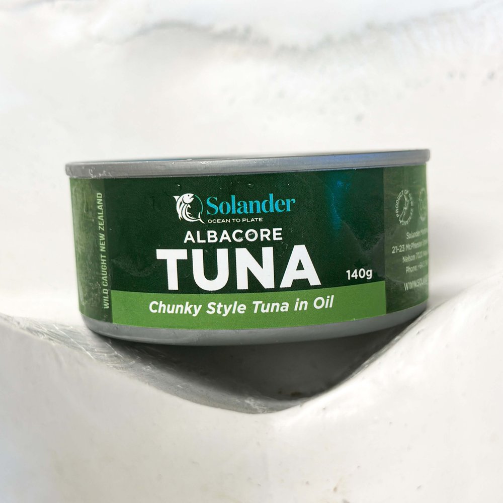 Canned Albacore Tuna (White Tuna) — Saltwater Seafoods NZ