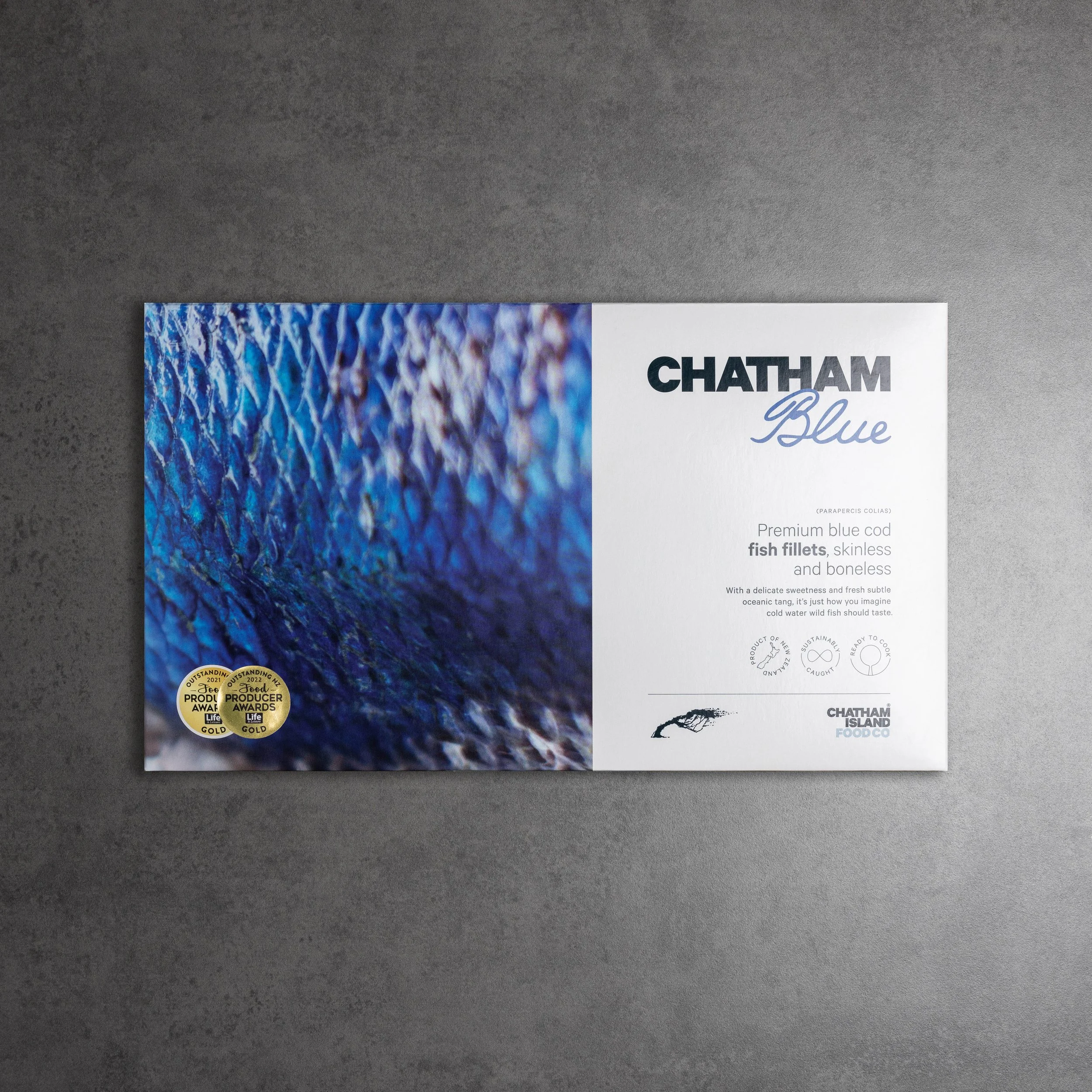 Chatham Island Food Co Blue Cod (Frozen) 1.7KG