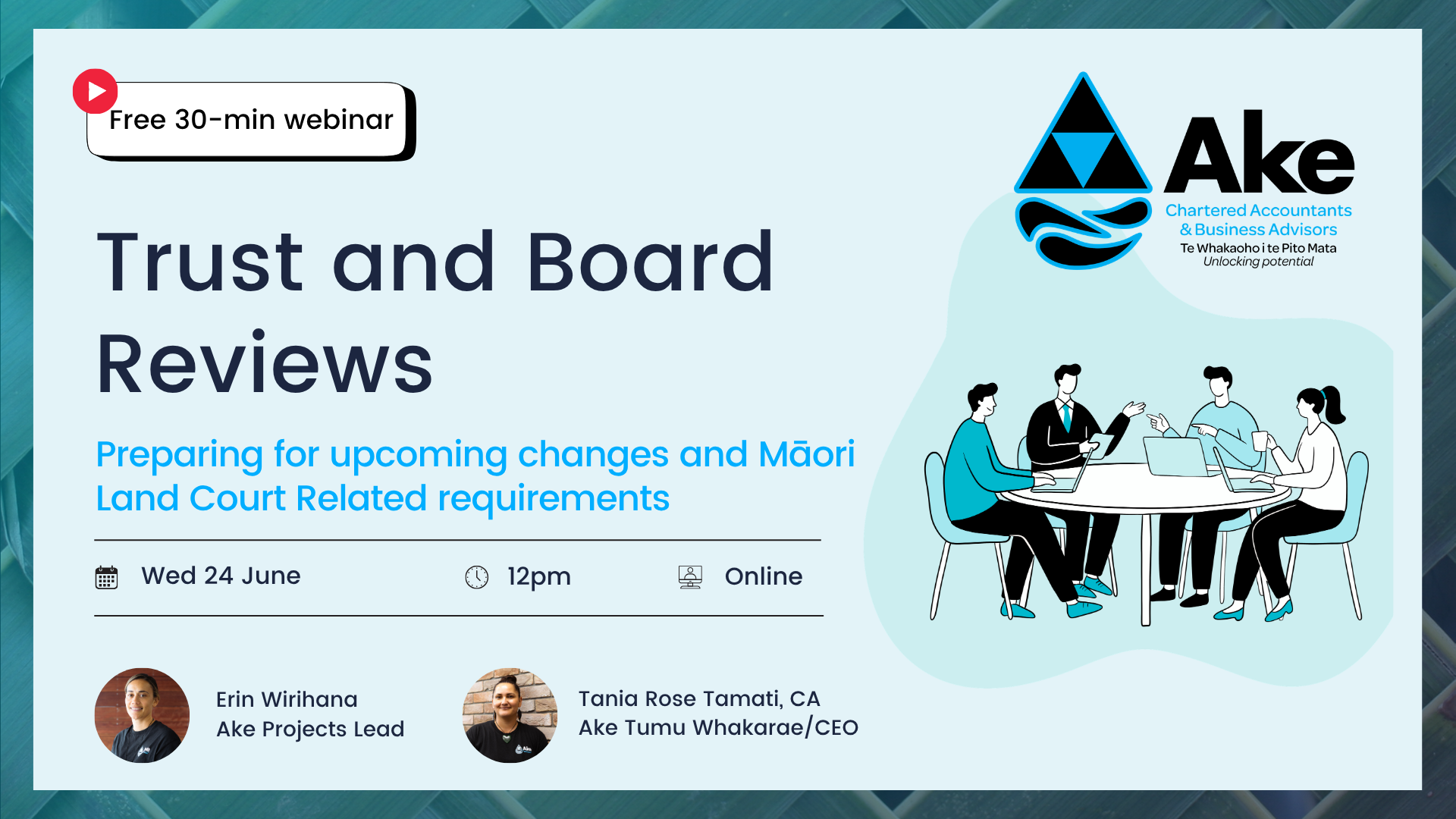 Trust and Board Reviews: Free Webinar