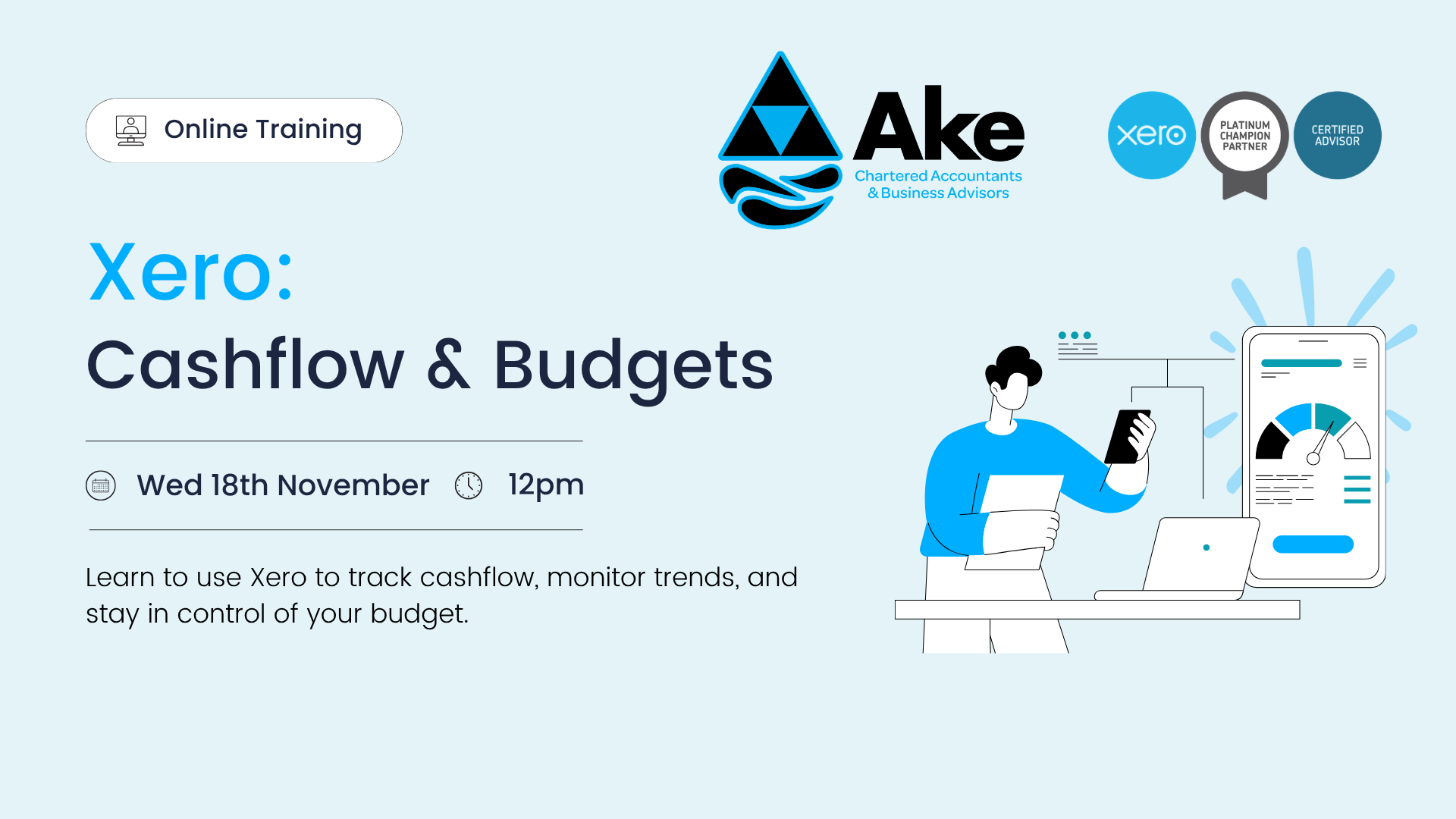 Xero Cashflow and Budgets Webinar