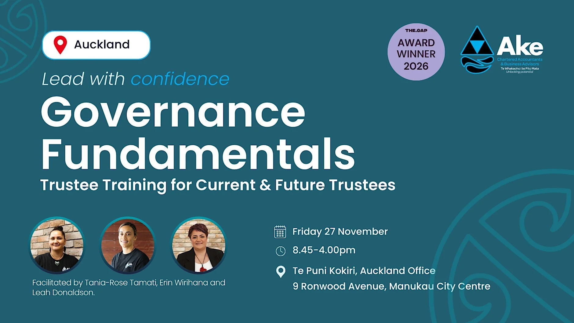 Governance Fundamentals: South Auckland