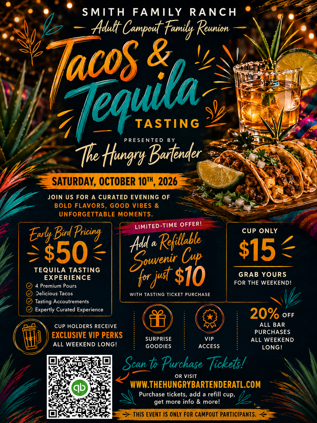 Tacos & Tequila Tasting