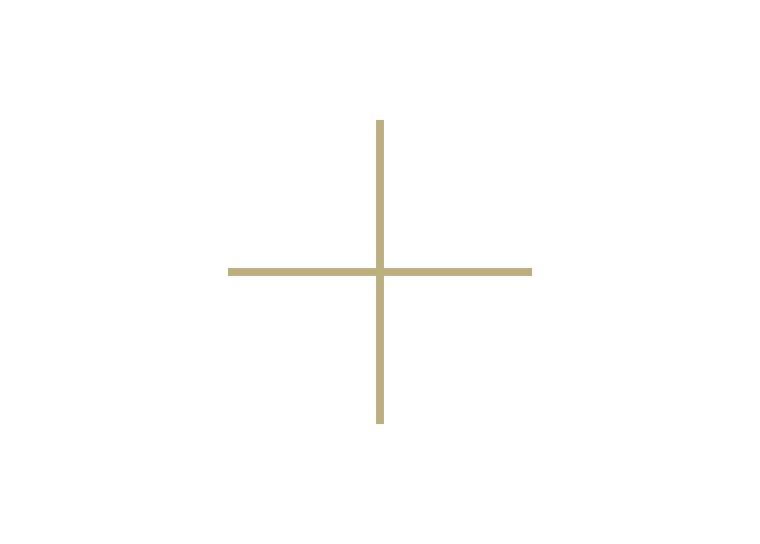 A black and beige cross-shaped pattern with four black squares separated by beige lines.
