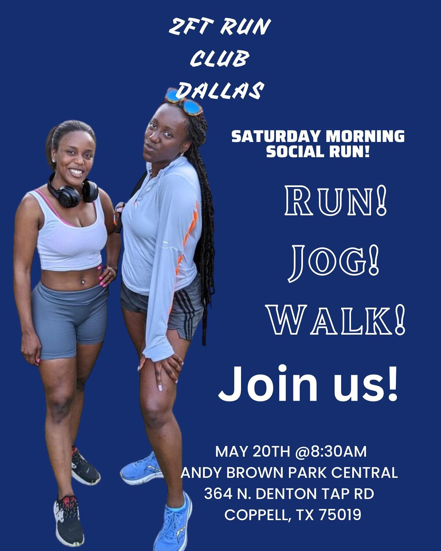 Come join the Zquad for our Saturday Morning Easy Pace Run, Jog, or Walk! 

First timers please fill out the waiver in the bio! 

All running levels welcomed!

See you all Saturday!

40 minute easy pace run, jog, or walk! 

#weboutdemmiles #goodmorni