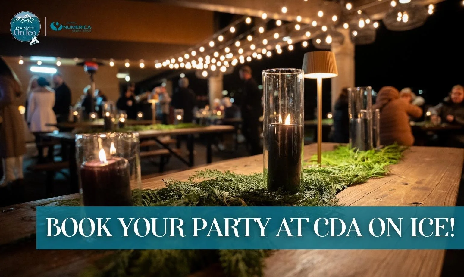 Book Your Party at CDA On Ice!