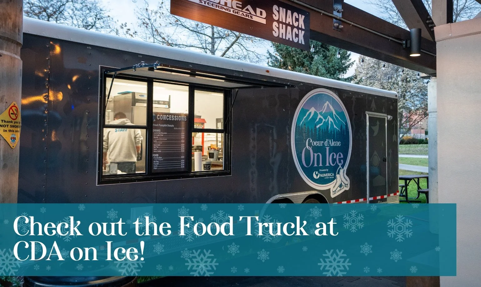 Check out the Food Truck at CDA on Ice!