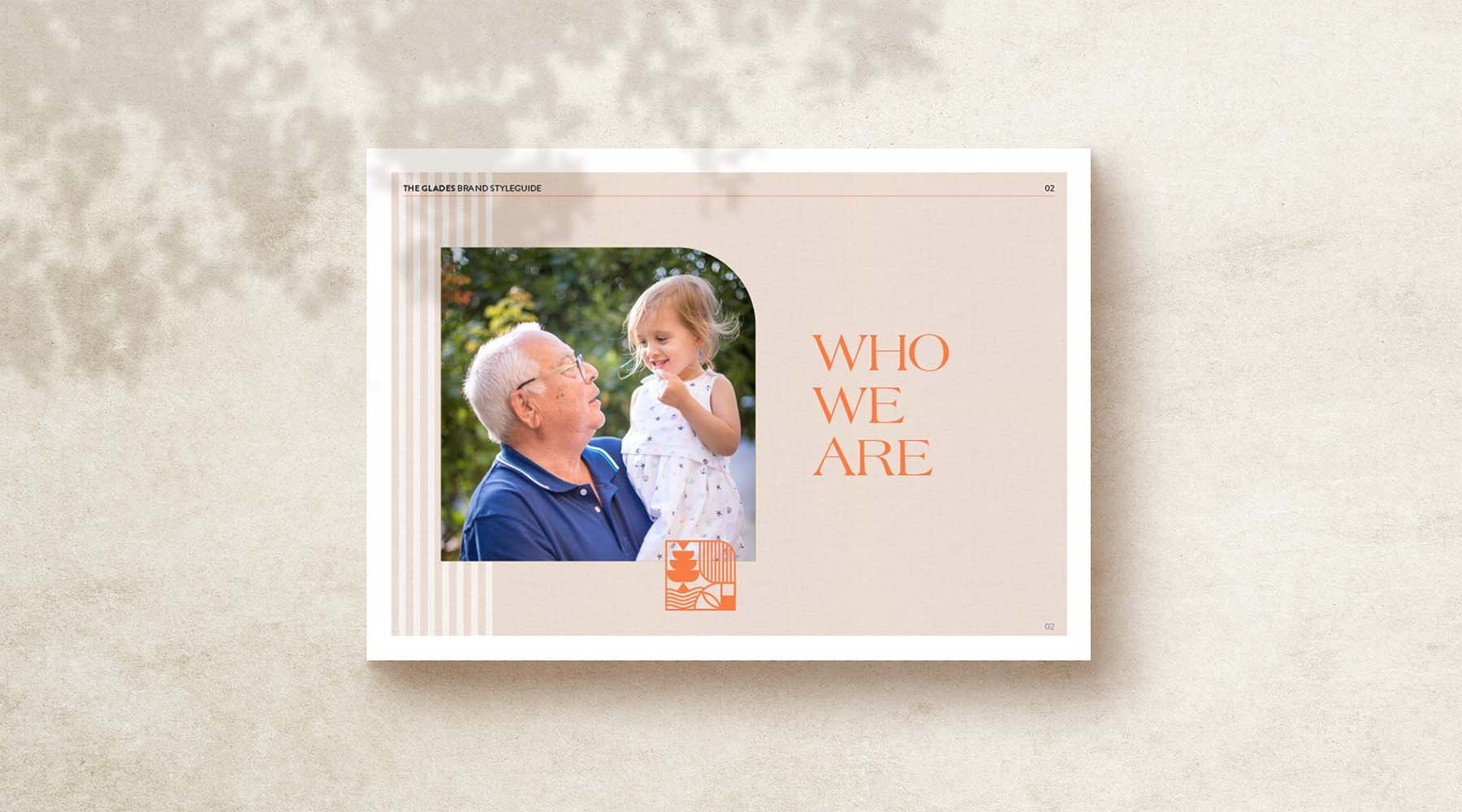 The Glades land estate branding styleguide